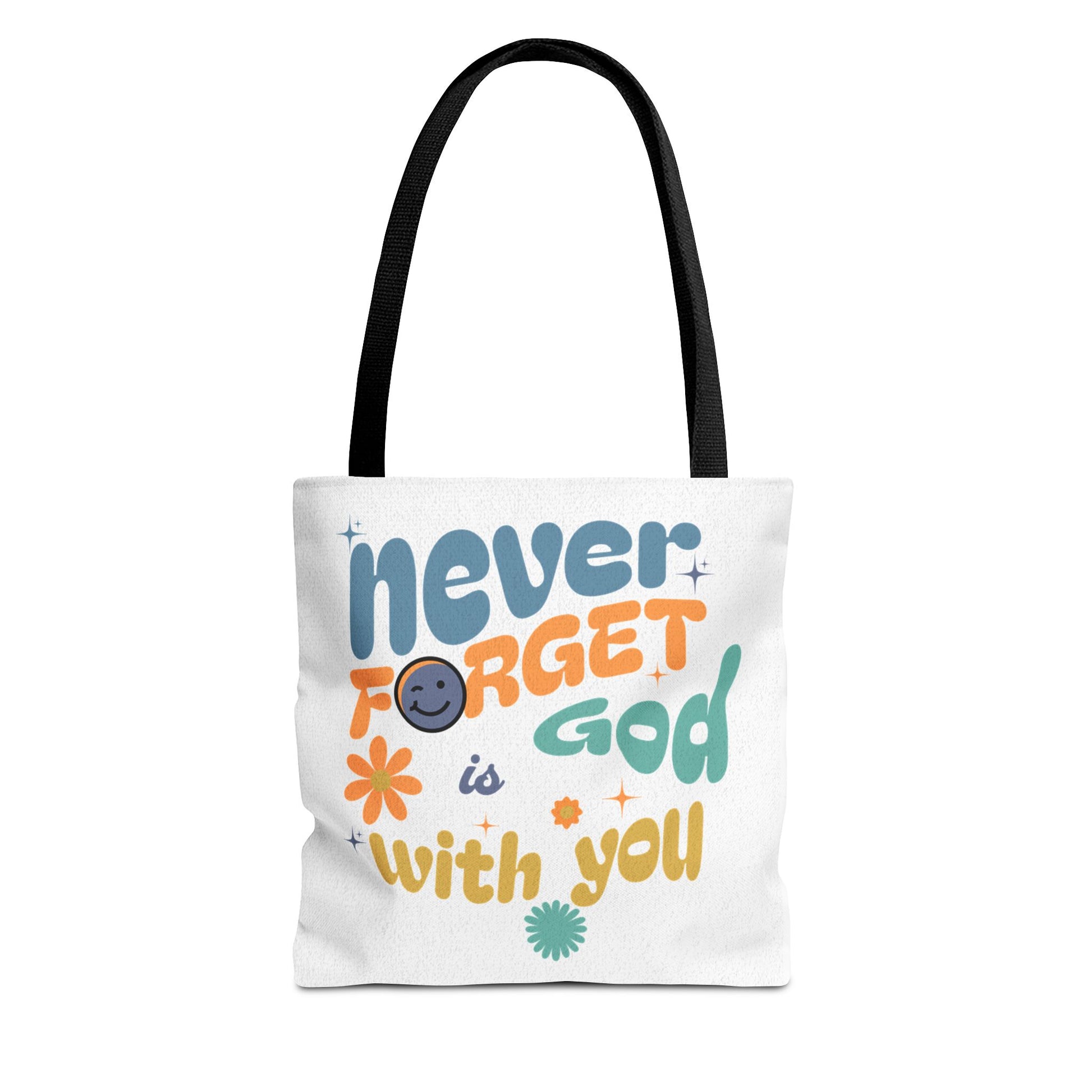 ⭐ Never Forget Tote Bag – Deuteronomy 31:6