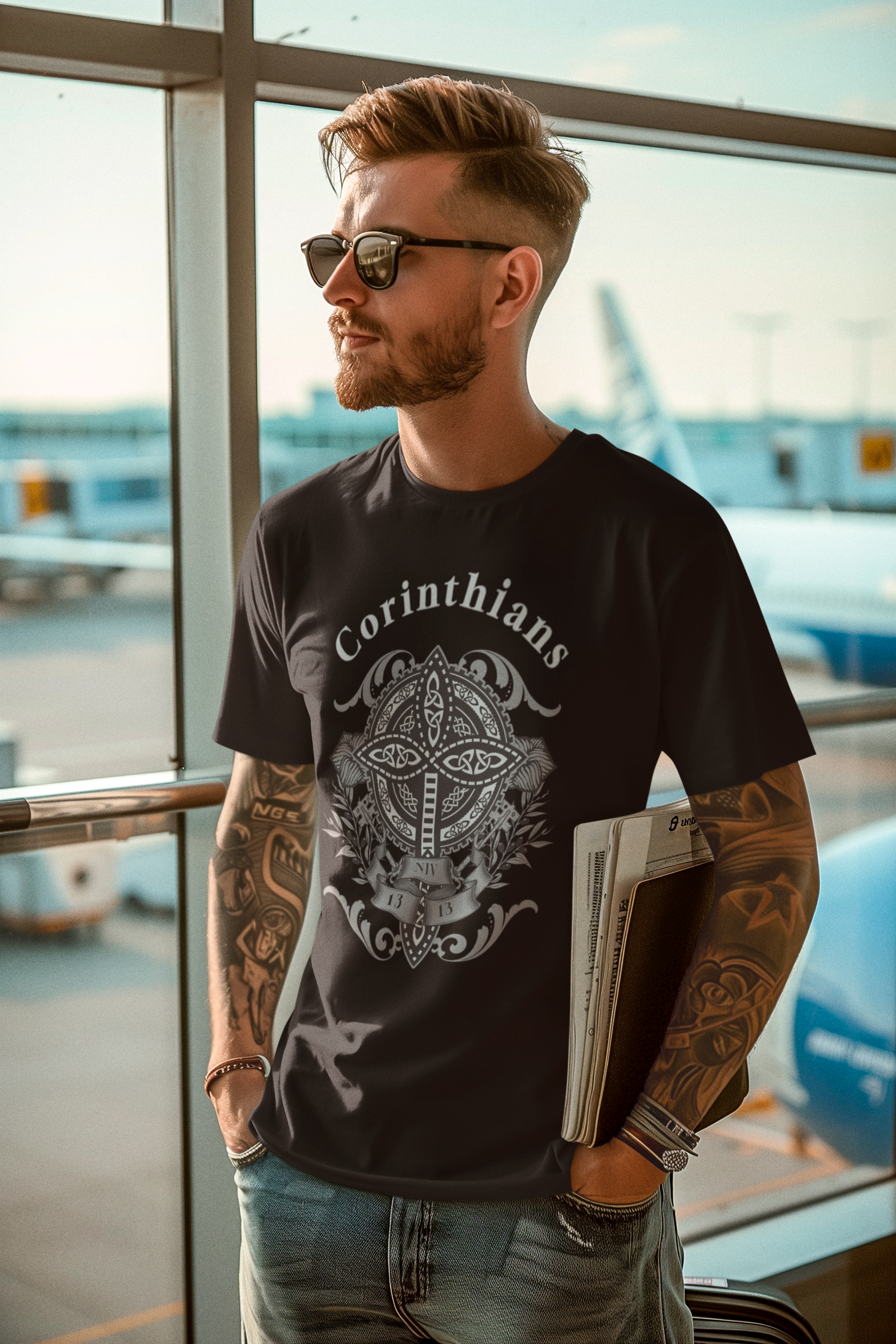 💪 Men’s Faith T-Shirt Collection – Wear the Word, Lead with Purpose
