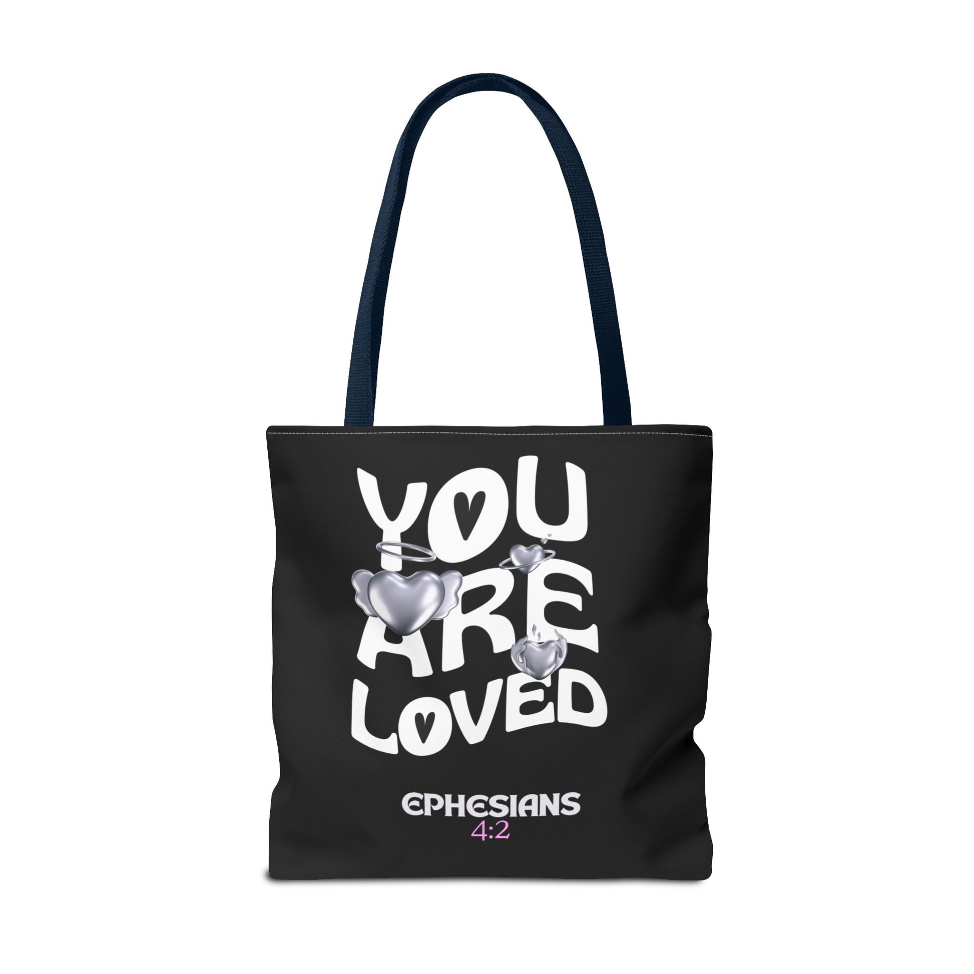 ⭐ "You Are Loved" Tote Bag – Ephesians 4:2