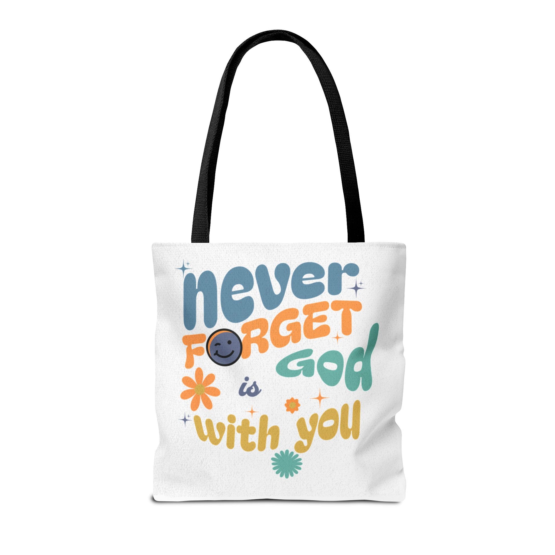 ⭐ Never Forget Tote Bag – Deuteronomy 31:6