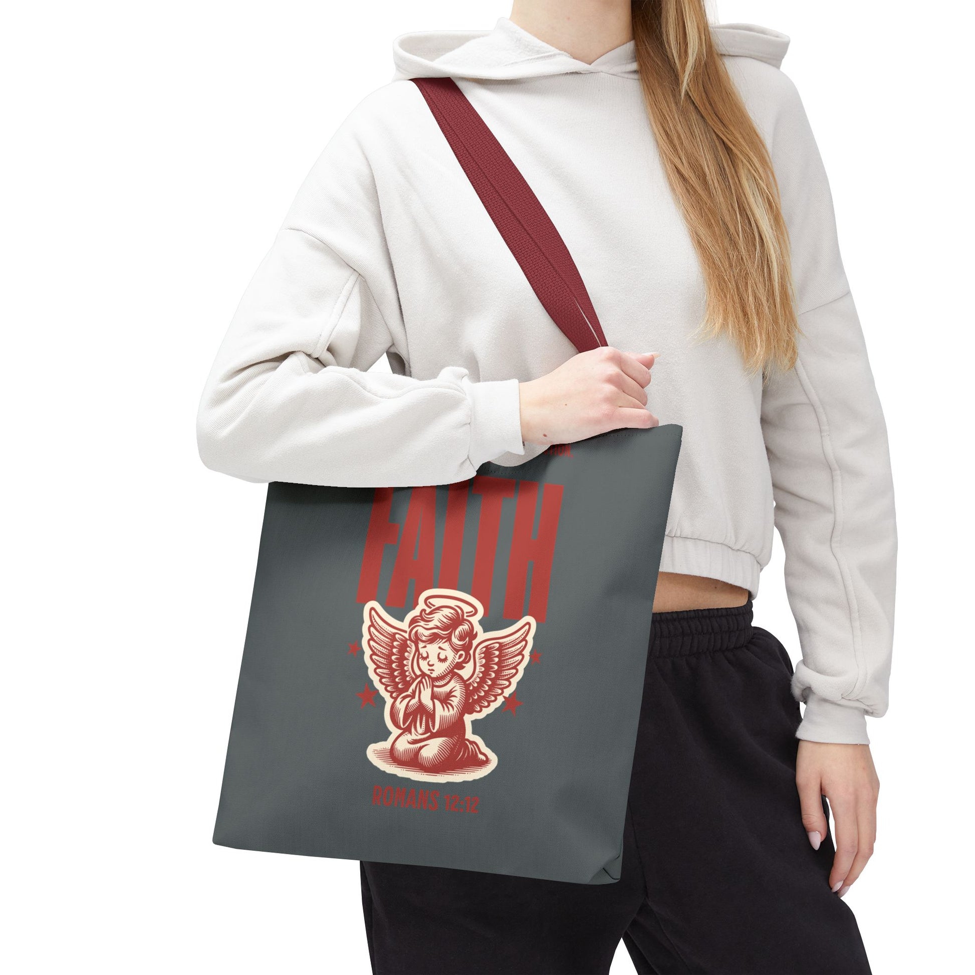 Faith-Inspired Tote Bag: Stylish & Versatile, Gift for Holidays, Shopping, Encouragement, Inspirational Gift, Eco-Friendly Bag