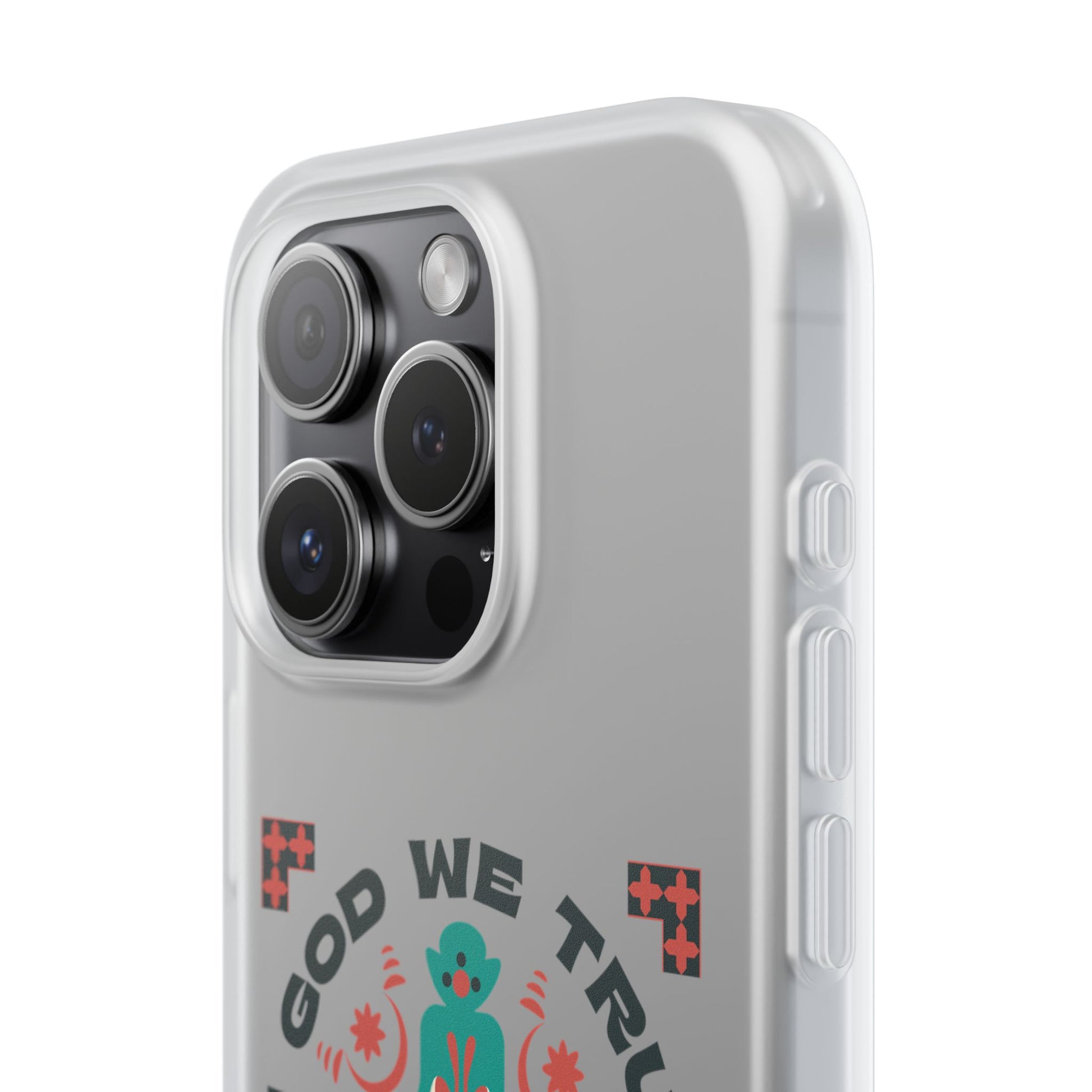 ⭐ In God We Trust Phone Case – Scripture Cross Design