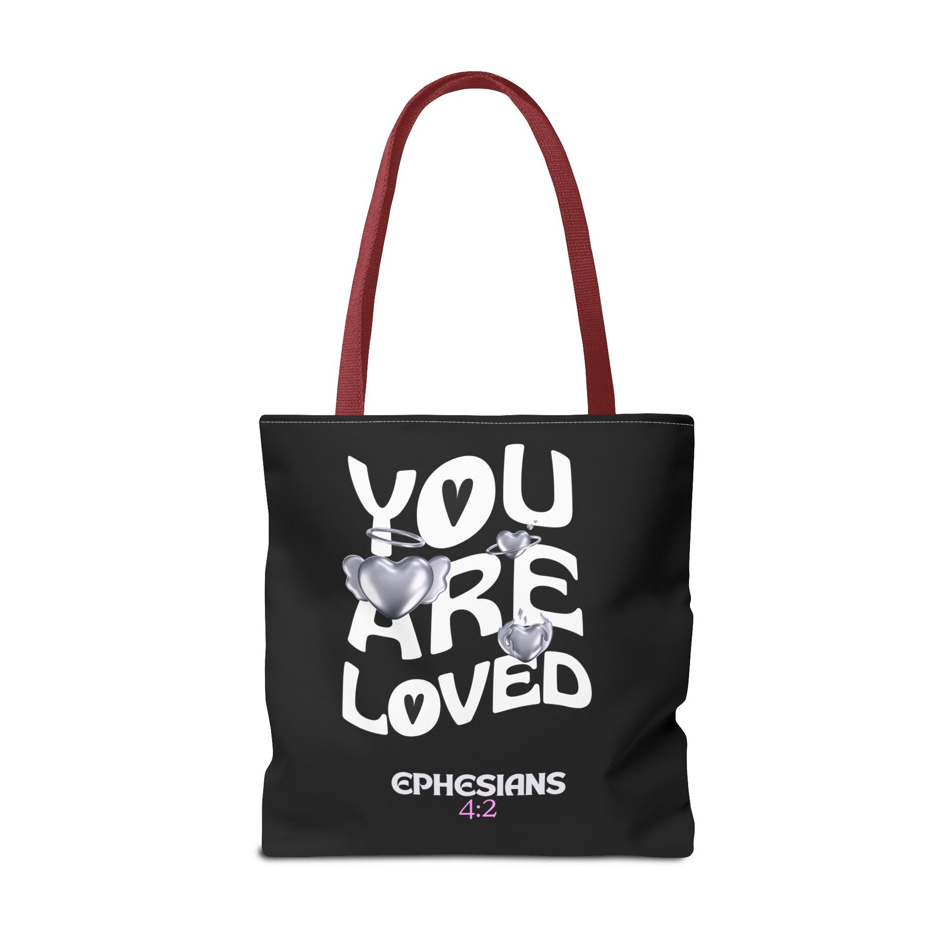 ⭐ "You Are Loved" Tote Bag – Ephesians 4:2