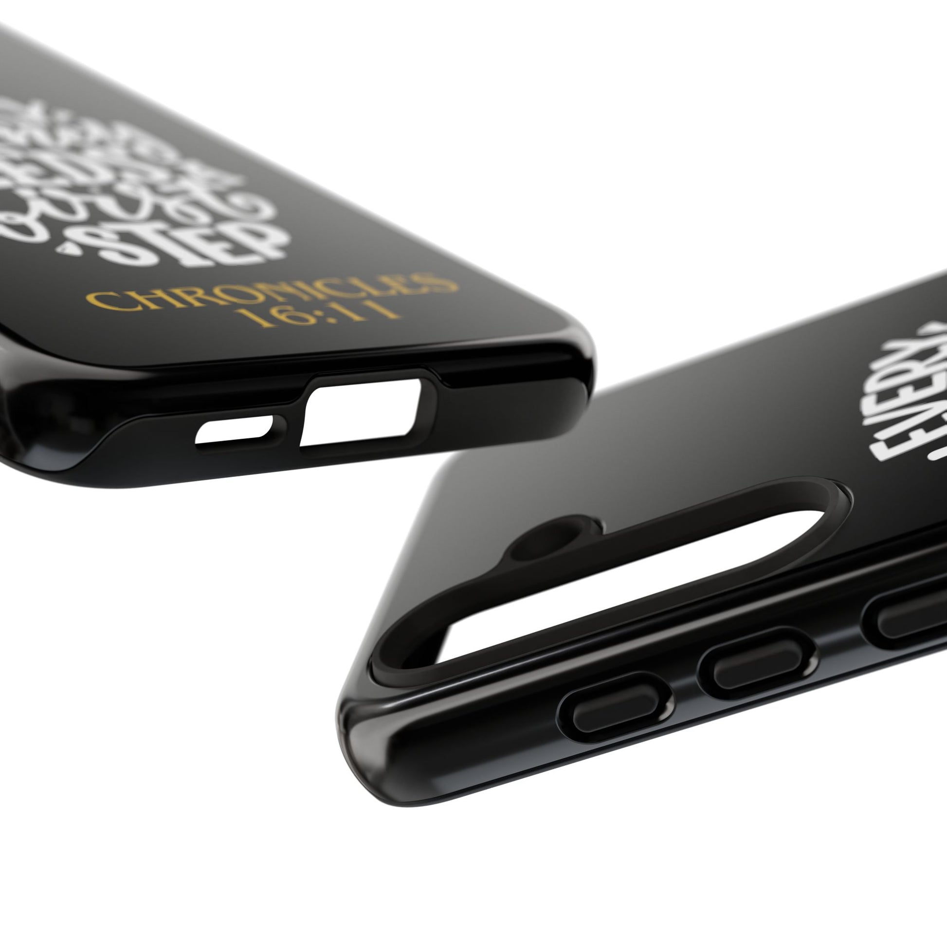 ⭐ Every Journey Needs a First Step 1 Chronicles 16:11 Phone Case