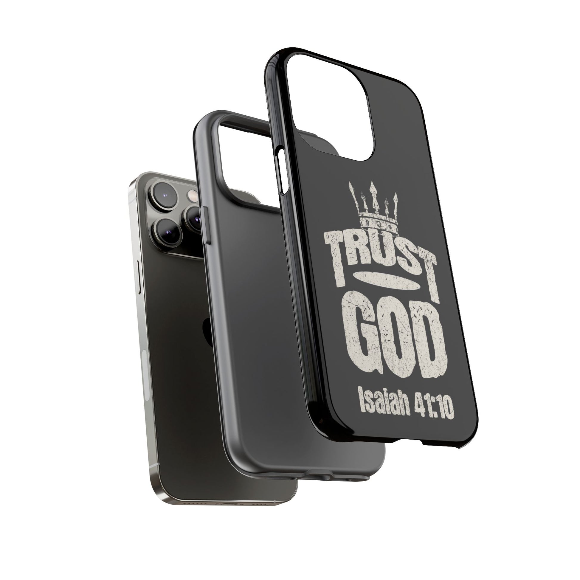 Trust God Isaiah 41:10 Phone Case – Faith Over Fear