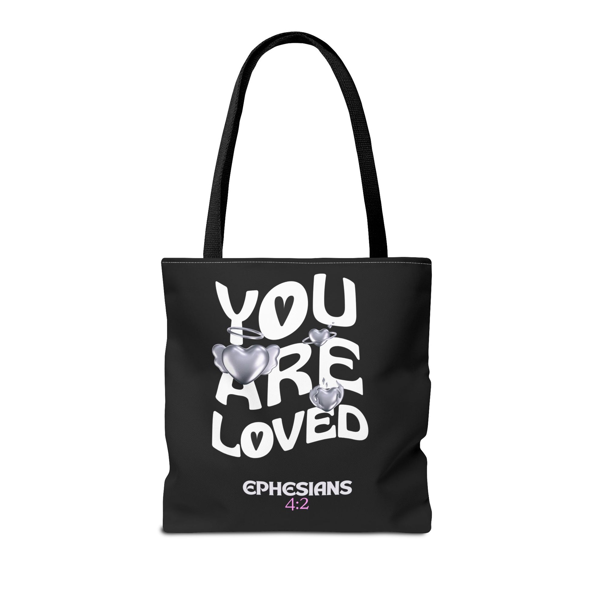⭐ "You Are Loved" Tote Bag – Ephesians 4:2