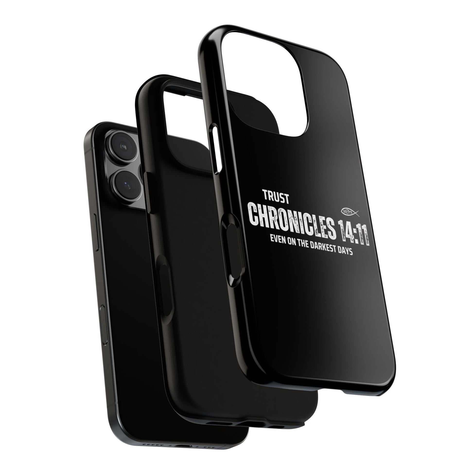 ⭐ Trust in God 2 Chronicles 14:11 Phone Case – Strength for the Hardest Days