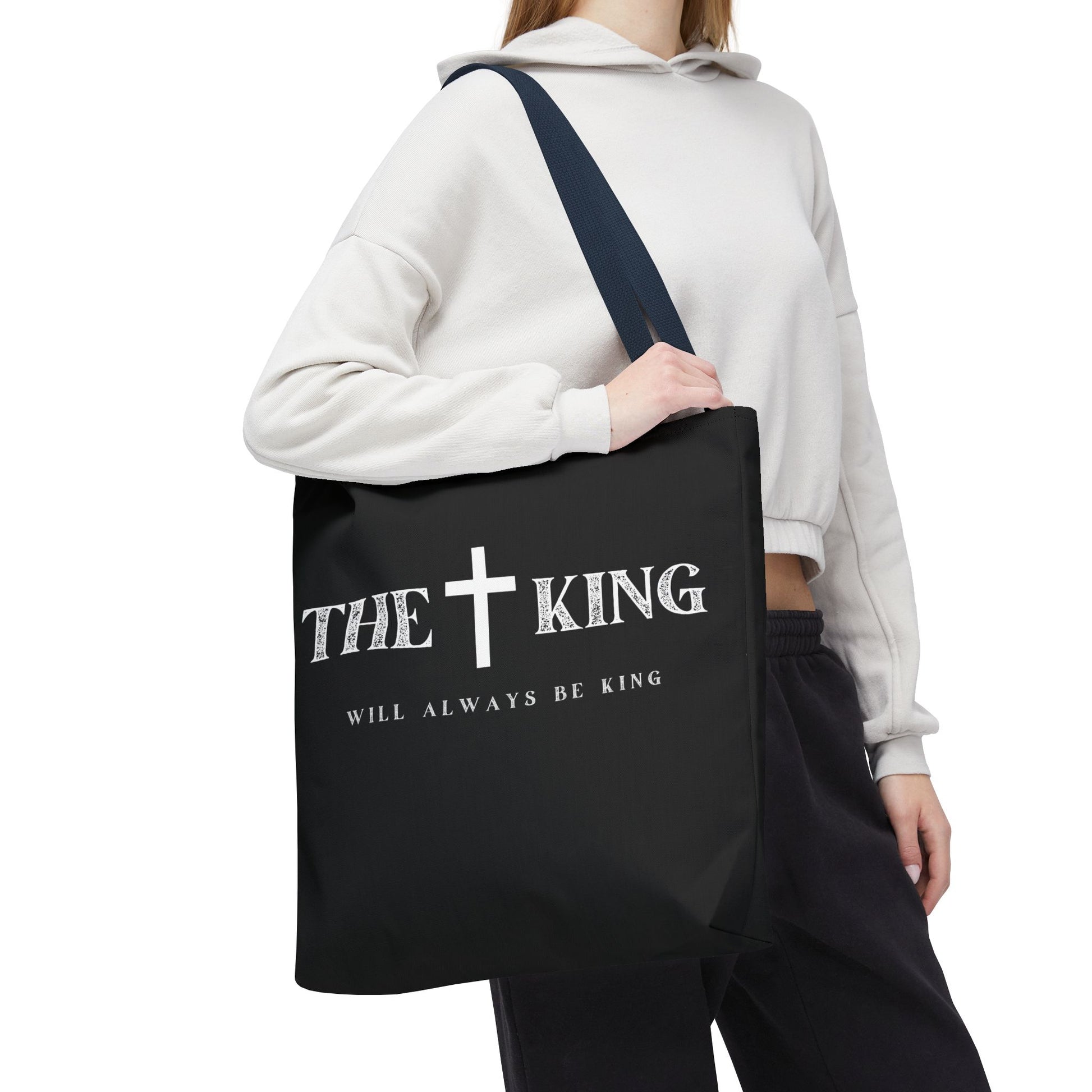 Faith-Inspired Tote Bag, Christian Tote, Shopping Bag, Bible Verse Bag, Gift for Believers, Church Accessory