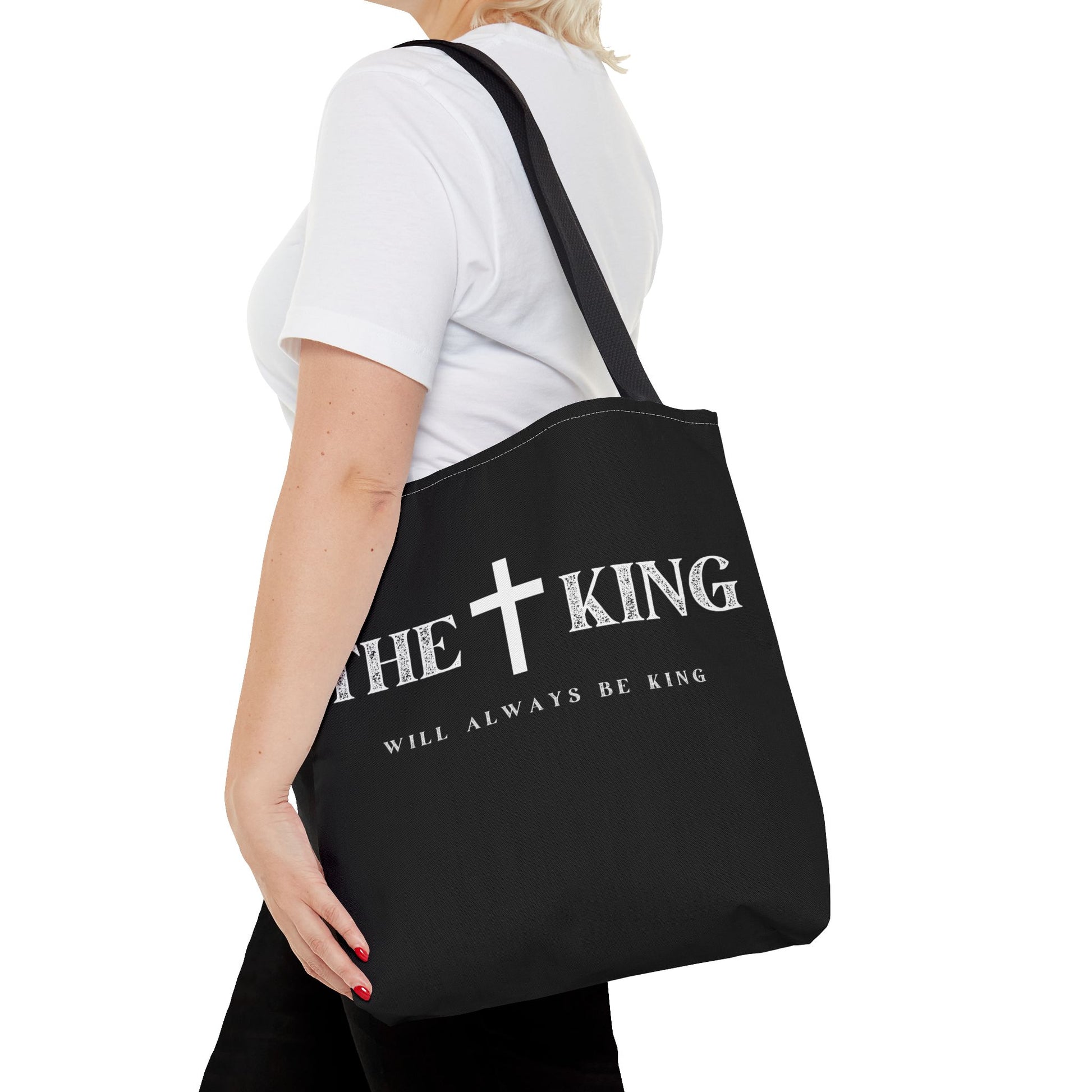 Faith-Inspired Tote Bag, Christian Tote, Shopping Bag, Bible Verse Bag, Gift for Believers, Church Accessory