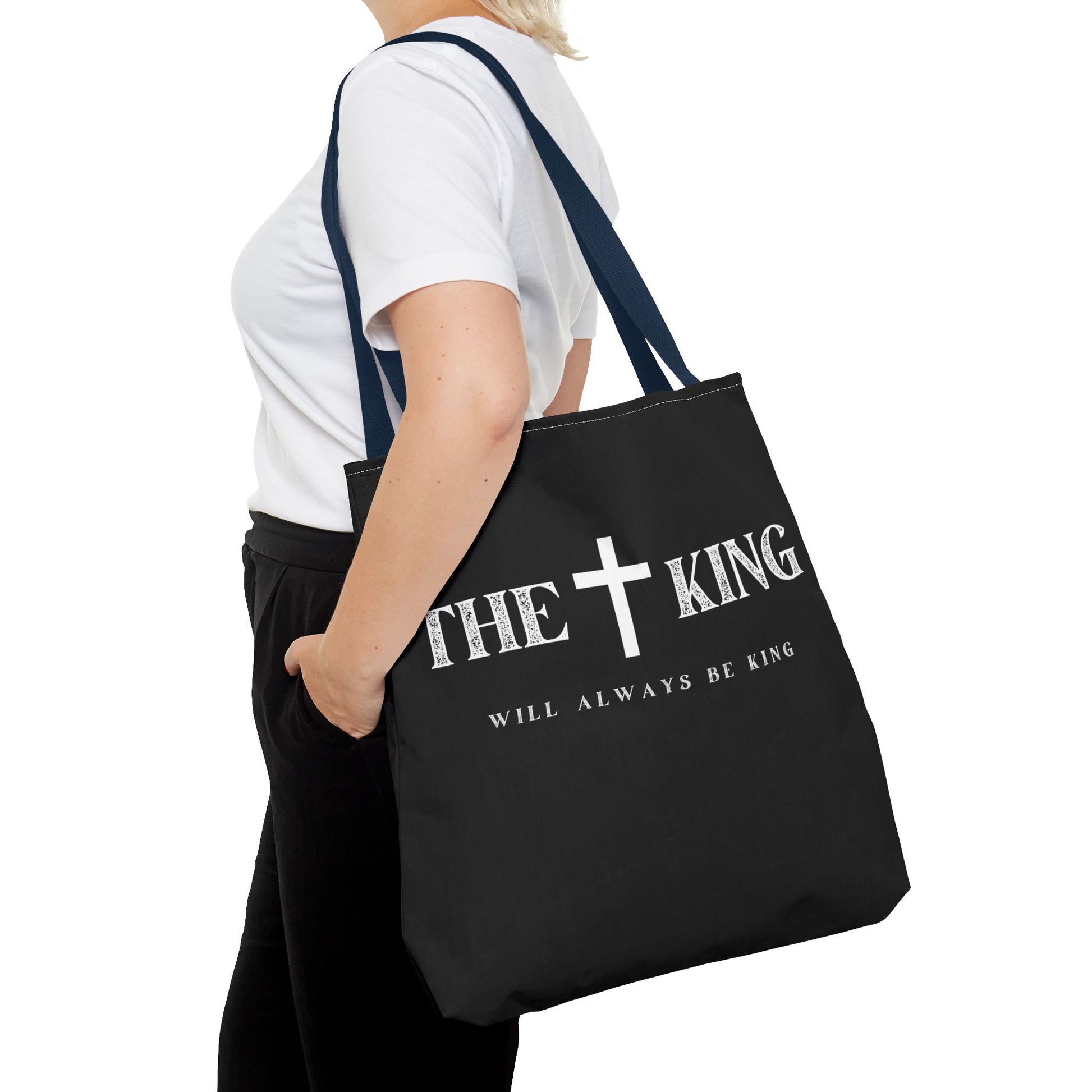 Faith-Inspired Tote Bag, Christian Tote, Shopping Bag, Bible Verse Bag, Gift for Believers, Church Accessory