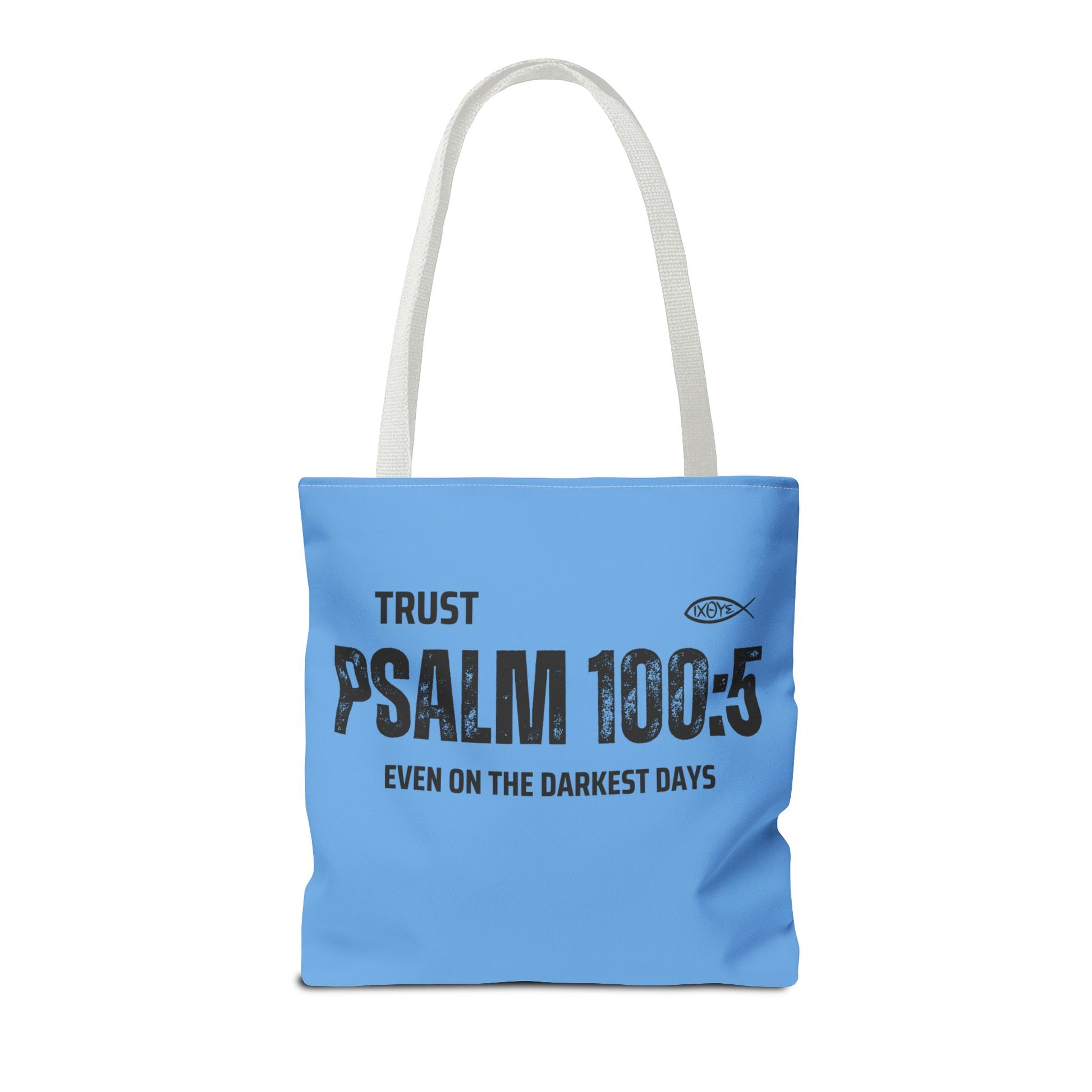 Inspirational Tote Bag - Trust Psalm 100:5, Faithful Christian Gift, Encouragement Accessory, Sustainable Shopping Bag, Inspirational [...]
