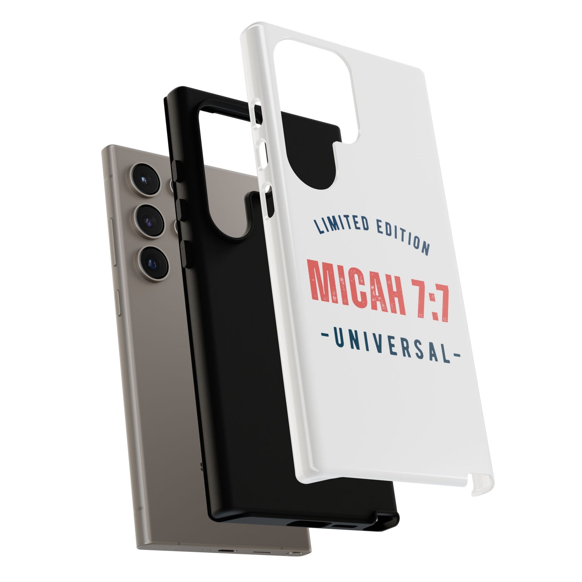 ⭐ Micah 7:7 Limited Edition Phone Case | Inspirational Gift | Tough Protective Case for Christians | Bible Verse Merchandise