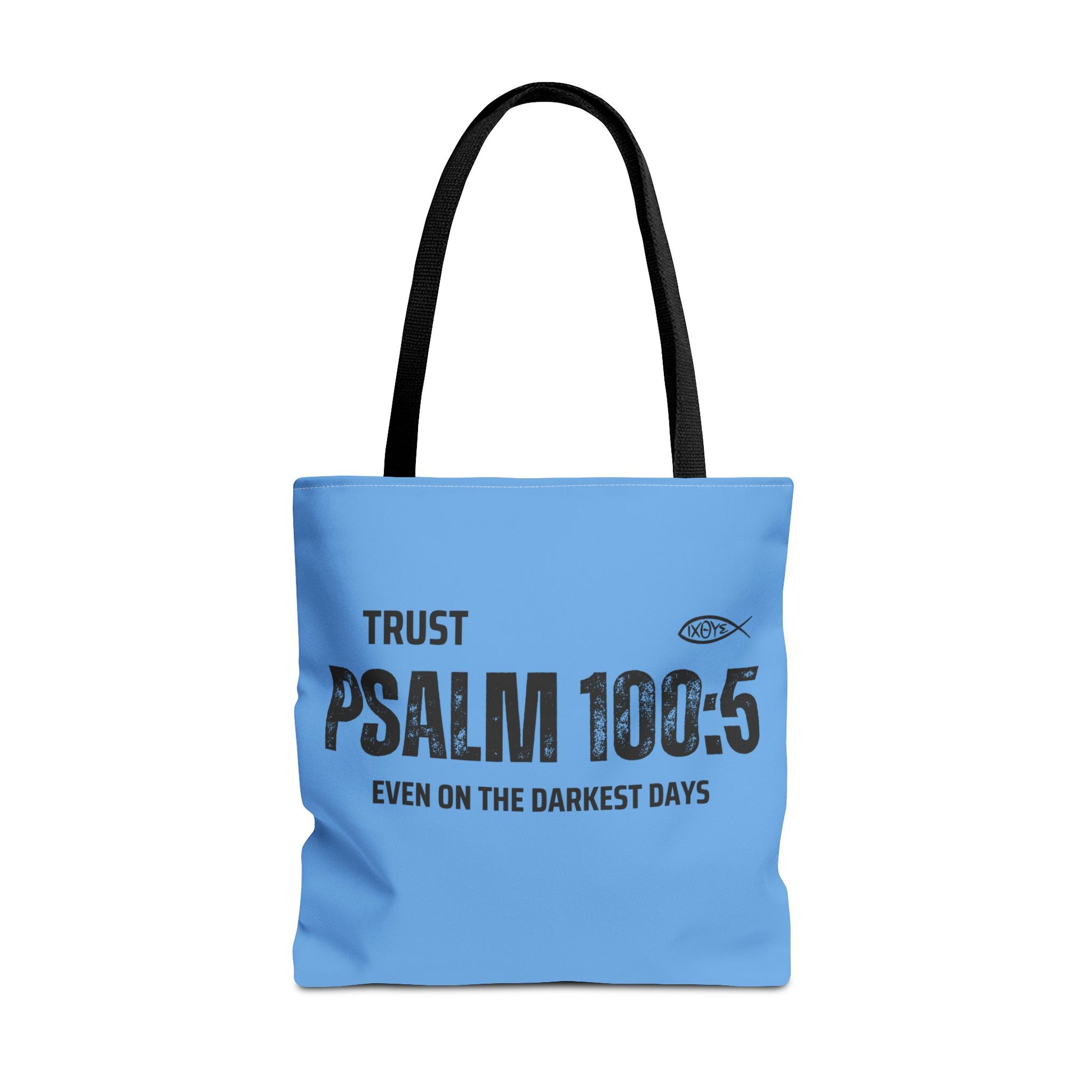 Inspirational Tote Bag - Trust Psalm 100:5, Faithful Christian Gift, Encouragement Accessory, Sustainable Shopping Bag, Inspirational [...]