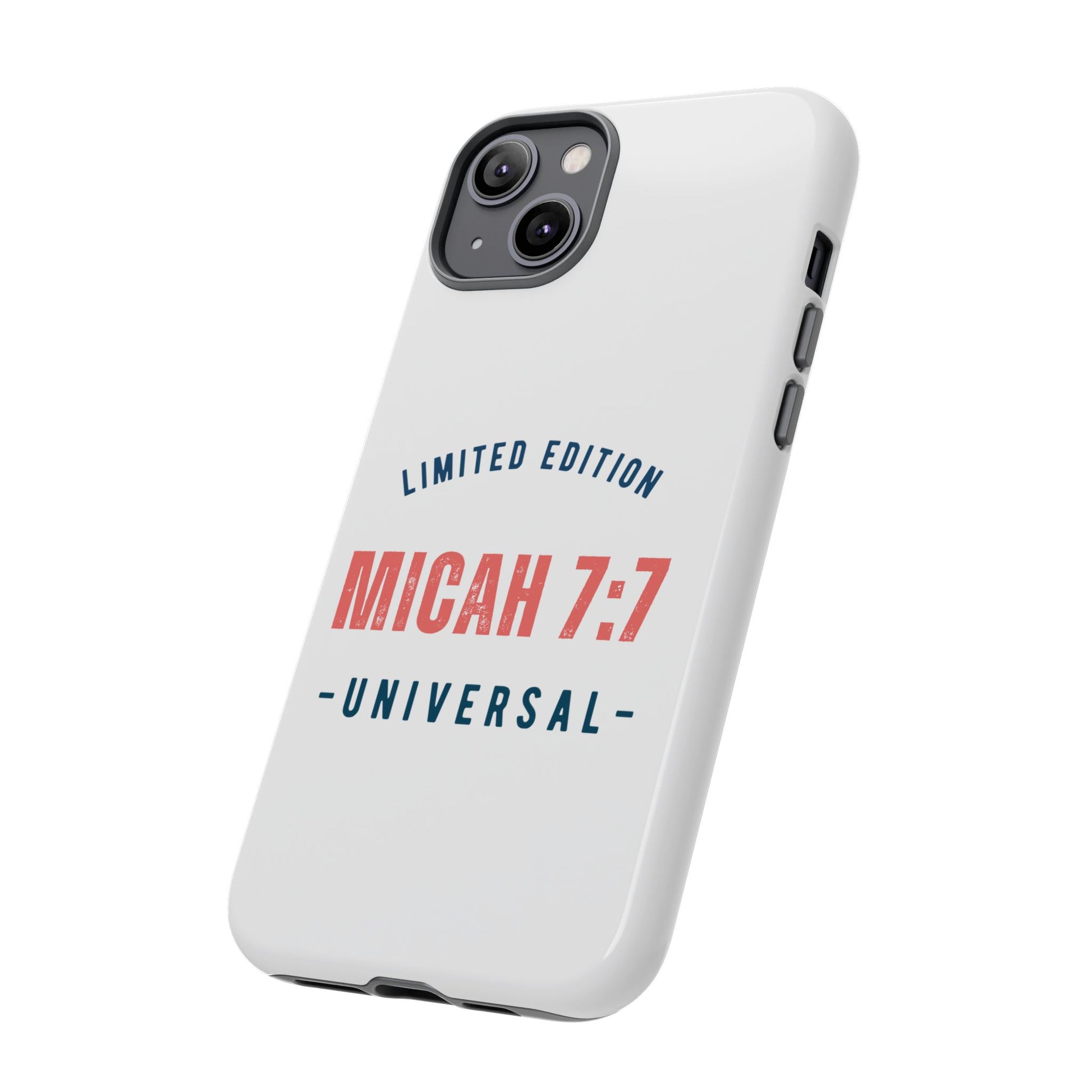 ⭐ Micah 7:7 Limited Edition Phone Case | Inspirational Gift | Tough Protective Case for Christians | Bible Verse Merchandise