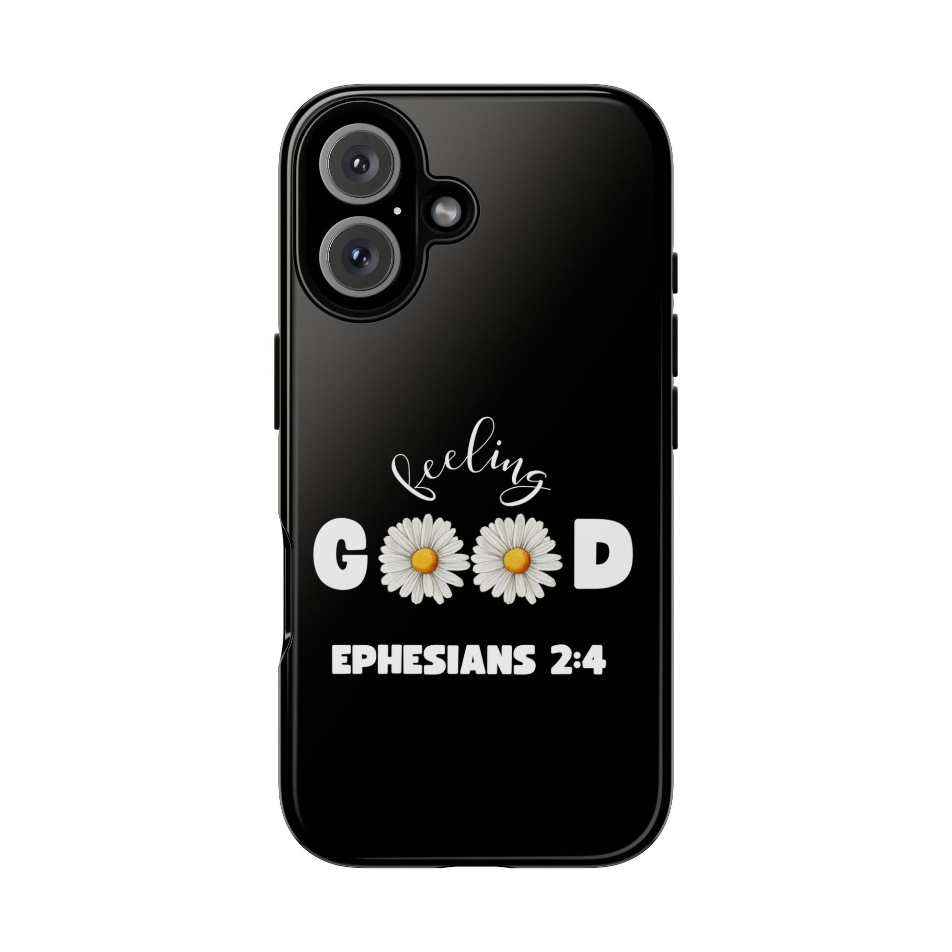 Ephesians 2:4 Floral Phone Case, Inspirational iPhone Cover, Tough Cases for Positivity, Motivational Gift for Friends, Spring Accessories