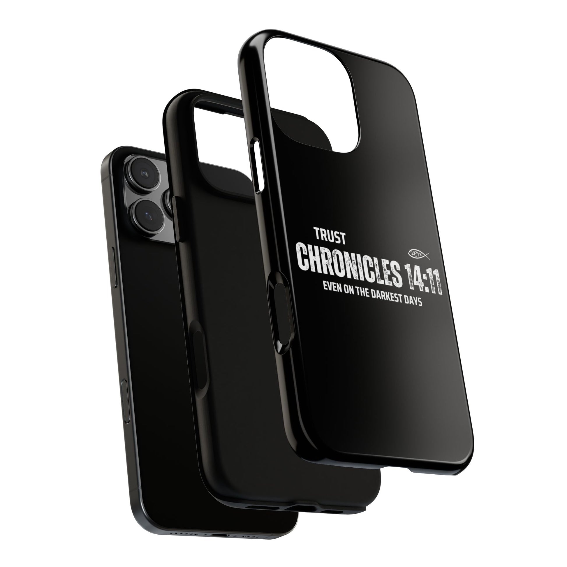 ⭐ Trust in God 2 Chronicles 14:11 Phone Case – Strength for the Hardest Days