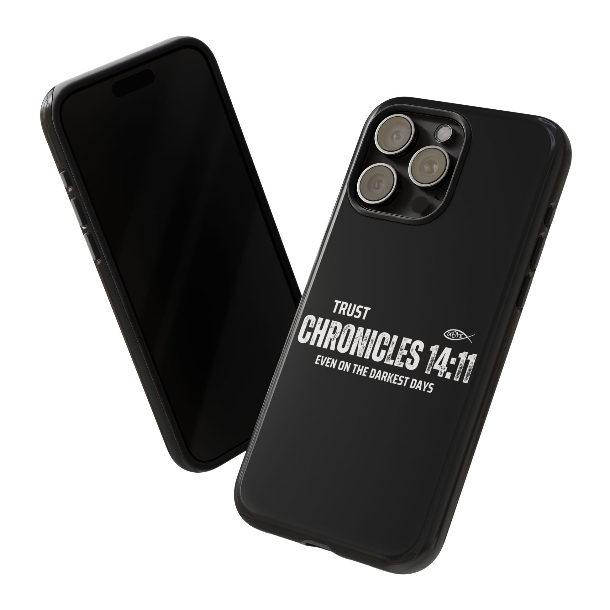⭐ Trust in God 2 Chronicles 14:11 Phone Case – Strength for the Hardest Days