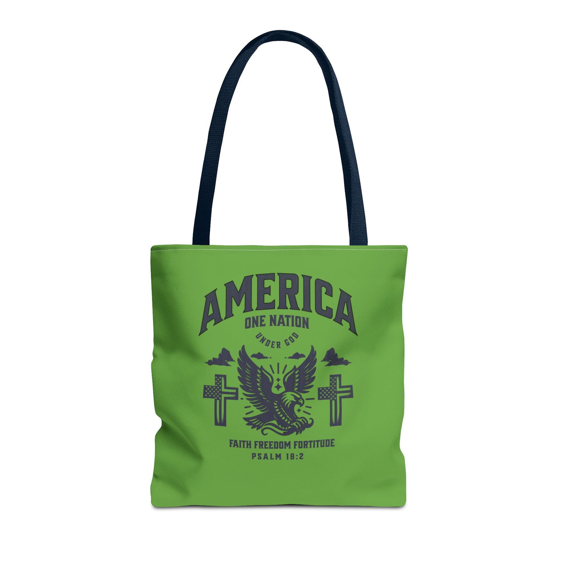 ⭐ America Faith Tote Bag – Bold Patriotic & Faith Statement
