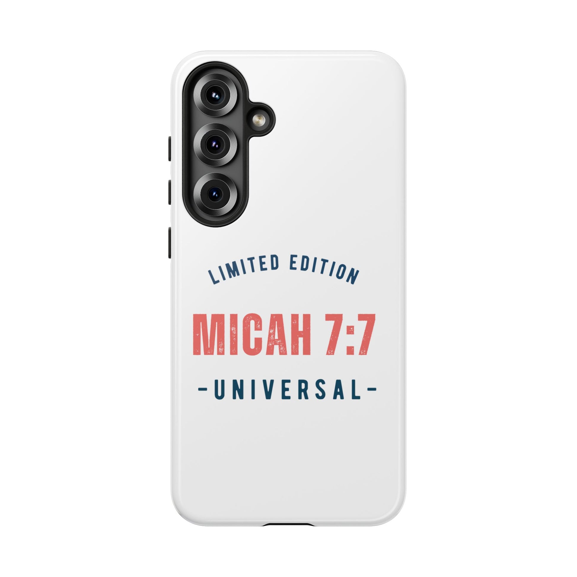 ⭐ Micah 7:7 Limited Edition Phone Case | Inspirational Gift | Tough Protective Case for Christians | Bible Verse Merchandise