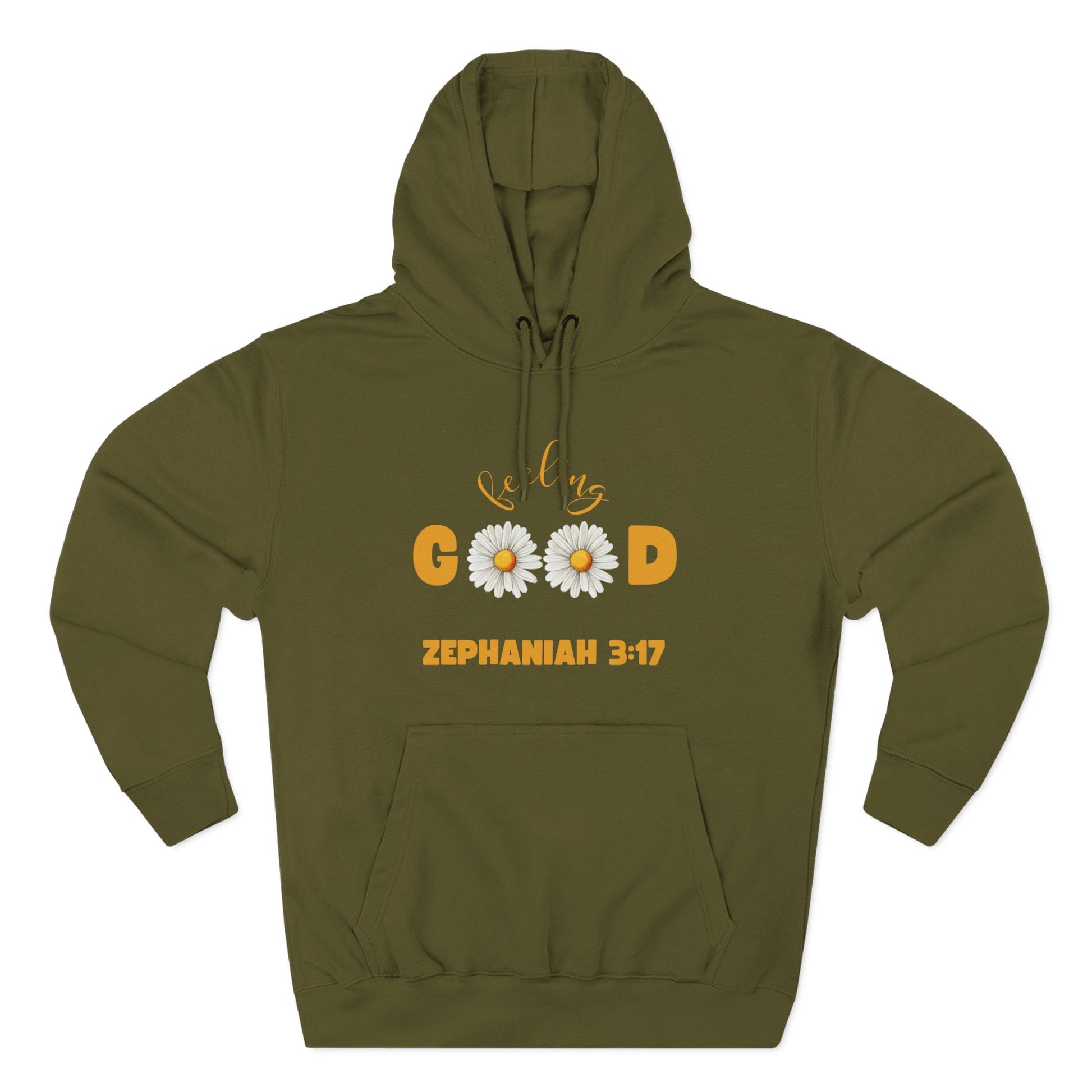 Inspirational Floral Hoodie with Zephaniah 3:17, Cozy Fleece Sweatshirt, Faith Apparel, Gift for Her, Spring Fashion, Bible Verse Clothing