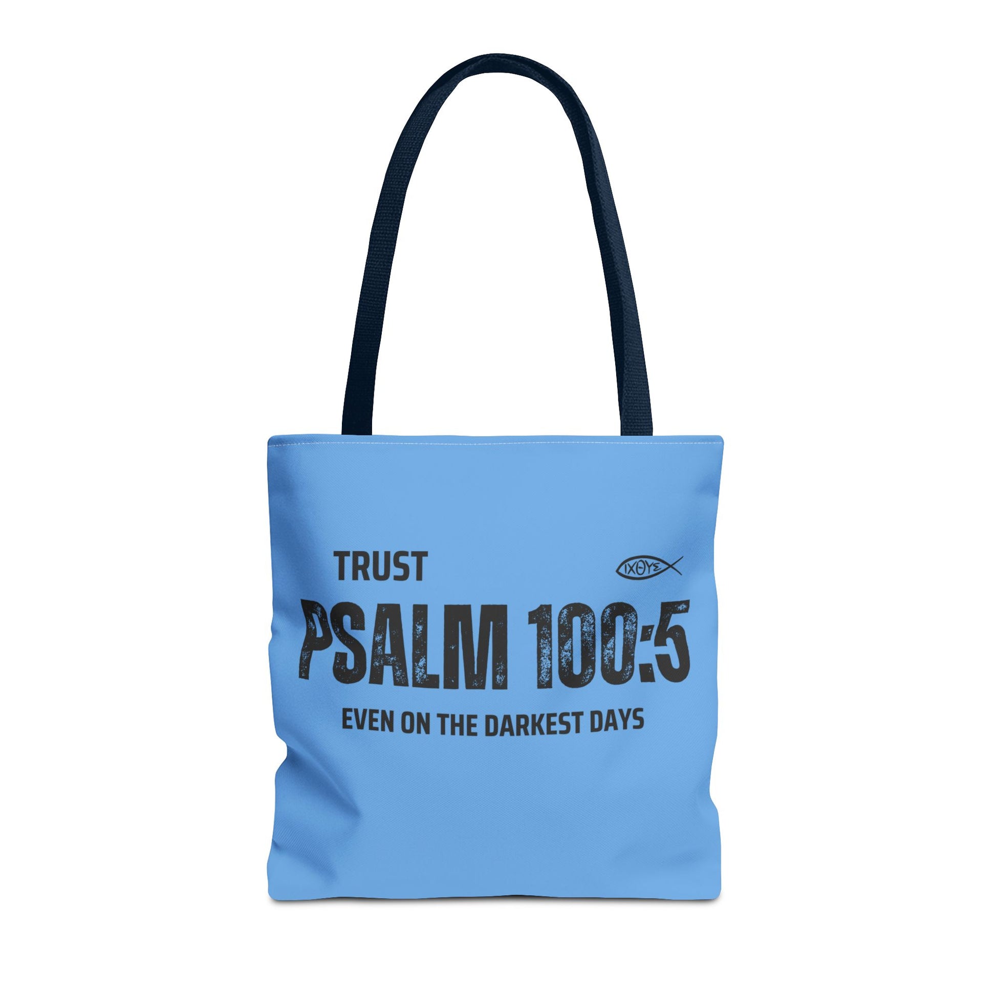 Inspirational Tote Bag - Trust Psalm 100:5, Faithful Christian Gift, Encouragement Accessory, Sustainable Shopping Bag, Inspirational [...]
