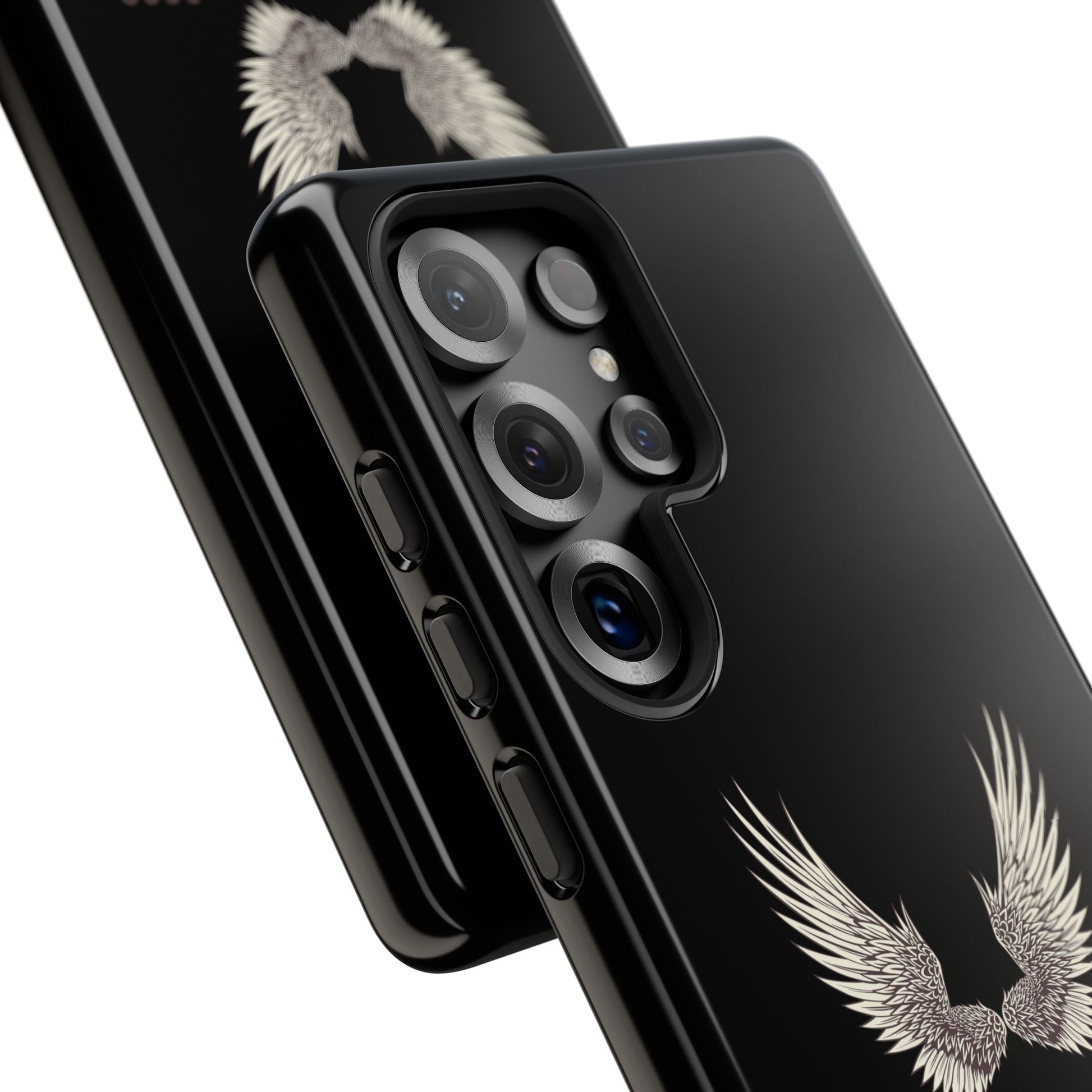 Angel Wings Phone Case - Tough Cases for Christian Pride, Unique Gift, Stylish Protection, Everyday Use, Angelic Design