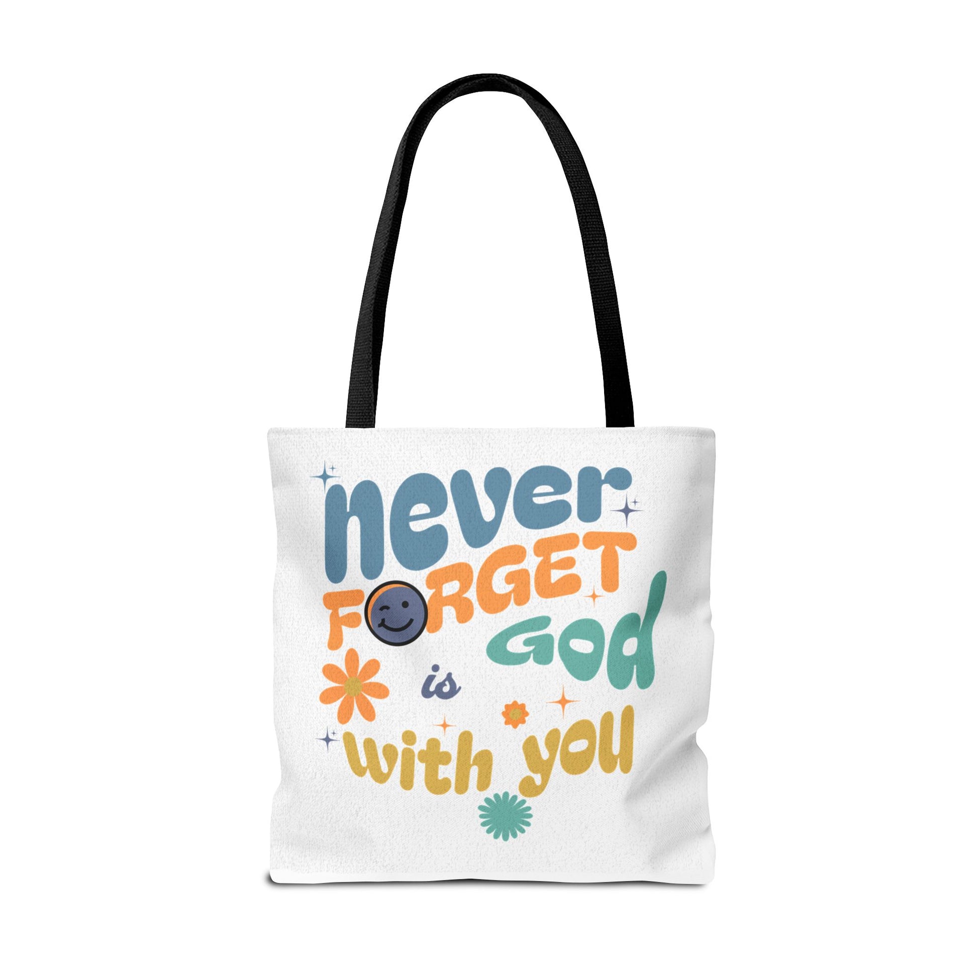 ⭐ Never Forget Tote Bag – Deuteronomy 31:6