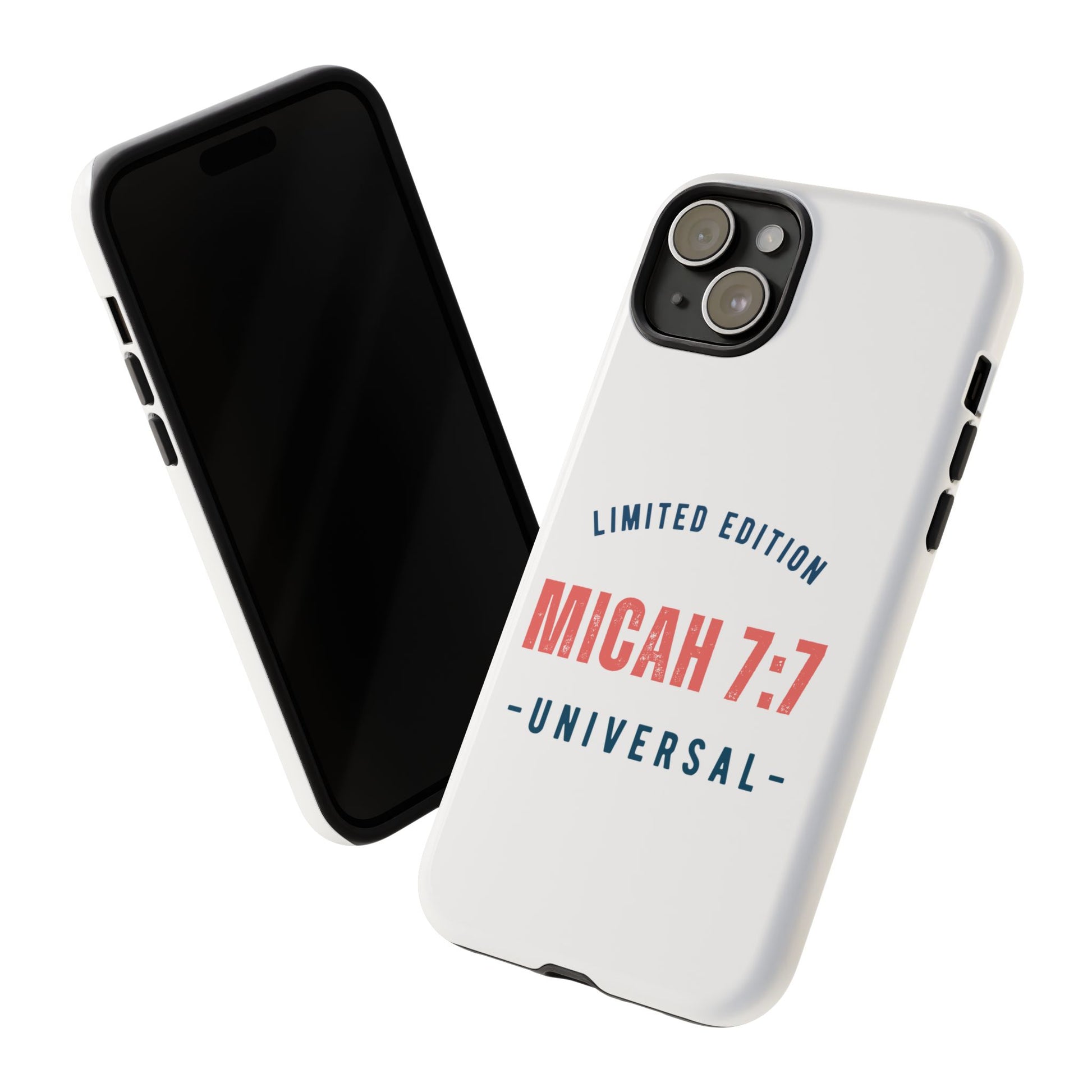 ⭐ Micah 7:7 Limited Edition Phone Case | Inspirational Gift | Tough Protective Case for Christians | Bible Verse Merchandise