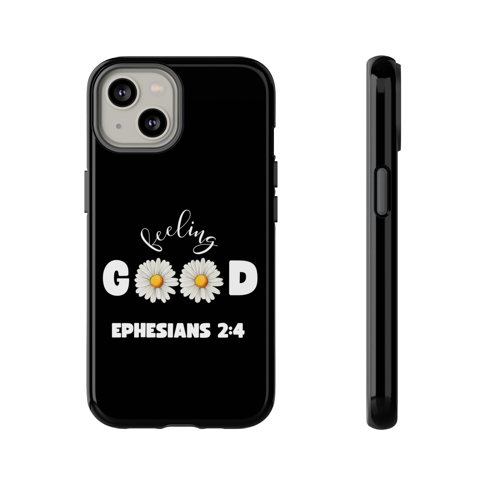 Ephesians 2:4 Floral Phone Case, Inspirational iPhone Cover, Tough Cases for Positivity, Motivational Gift for Friends, Spring Accessories