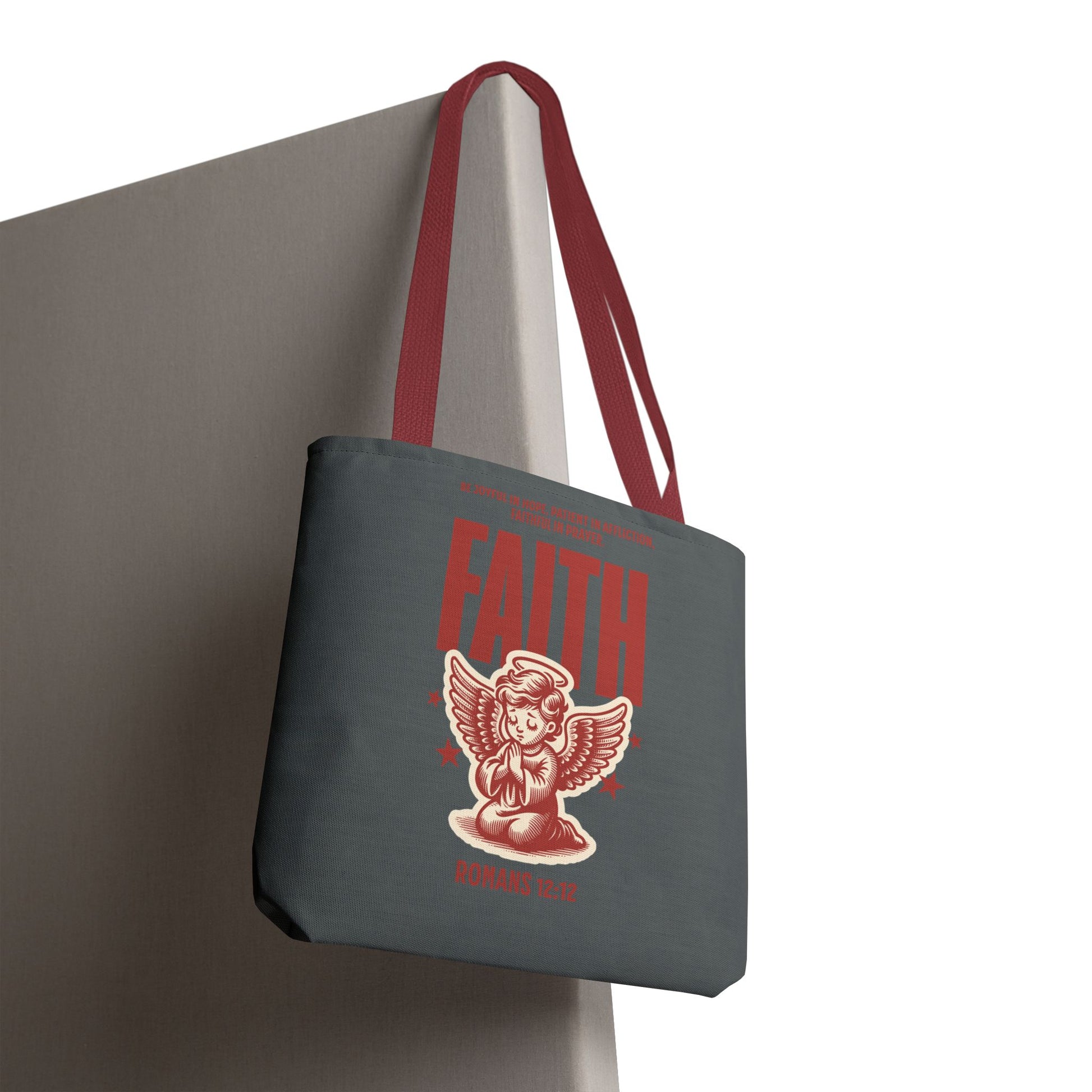Faith-Inspired Tote Bag: Stylish & Versatile, Gift for Holidays, Shopping, Encouragement, Inspirational Gift, Eco-Friendly Bag