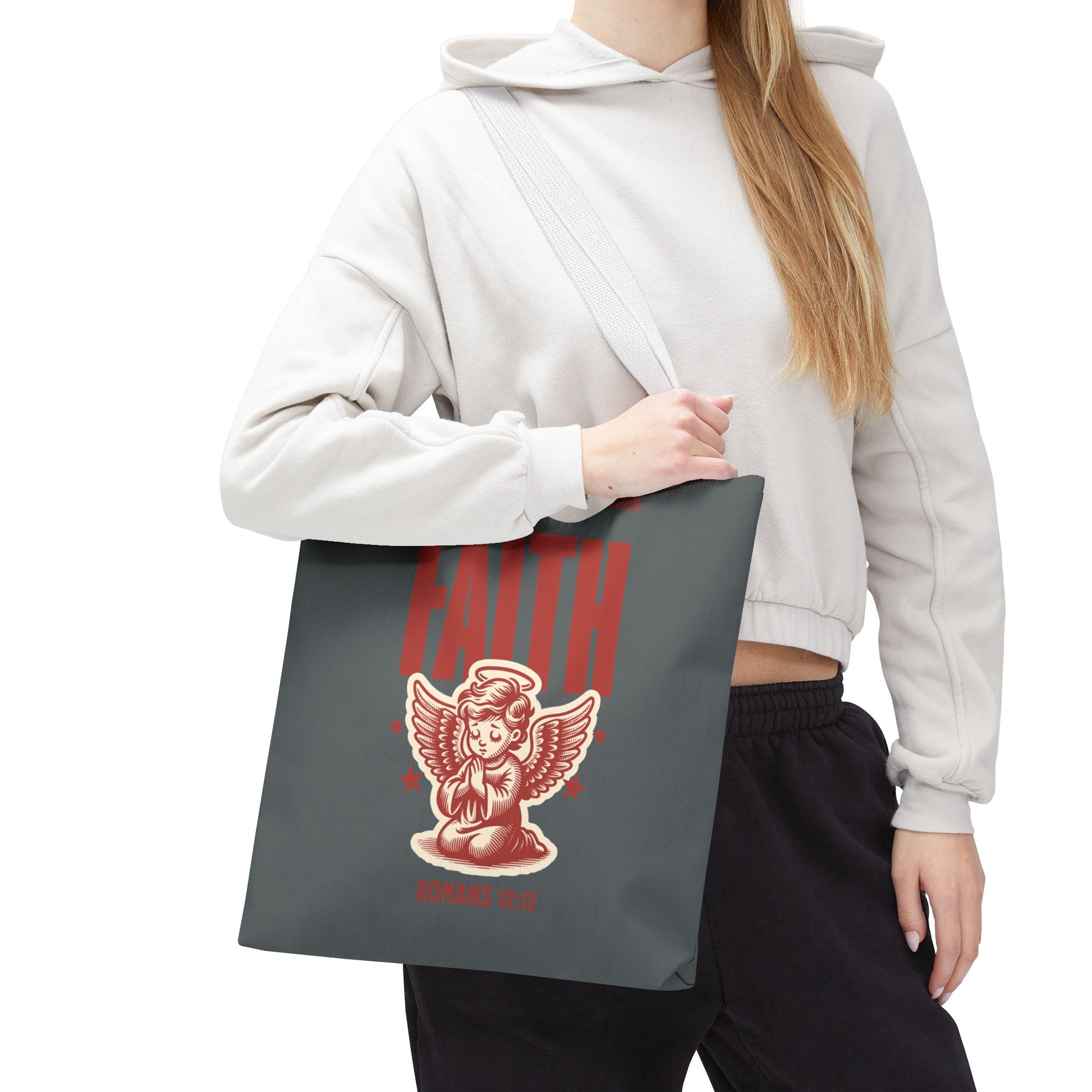 Faith-Inspired Tote Bag: Stylish & Versatile, Gift for Holidays, Shopping, Encouragement, Inspirational Gift, Eco-Friendly Bag
