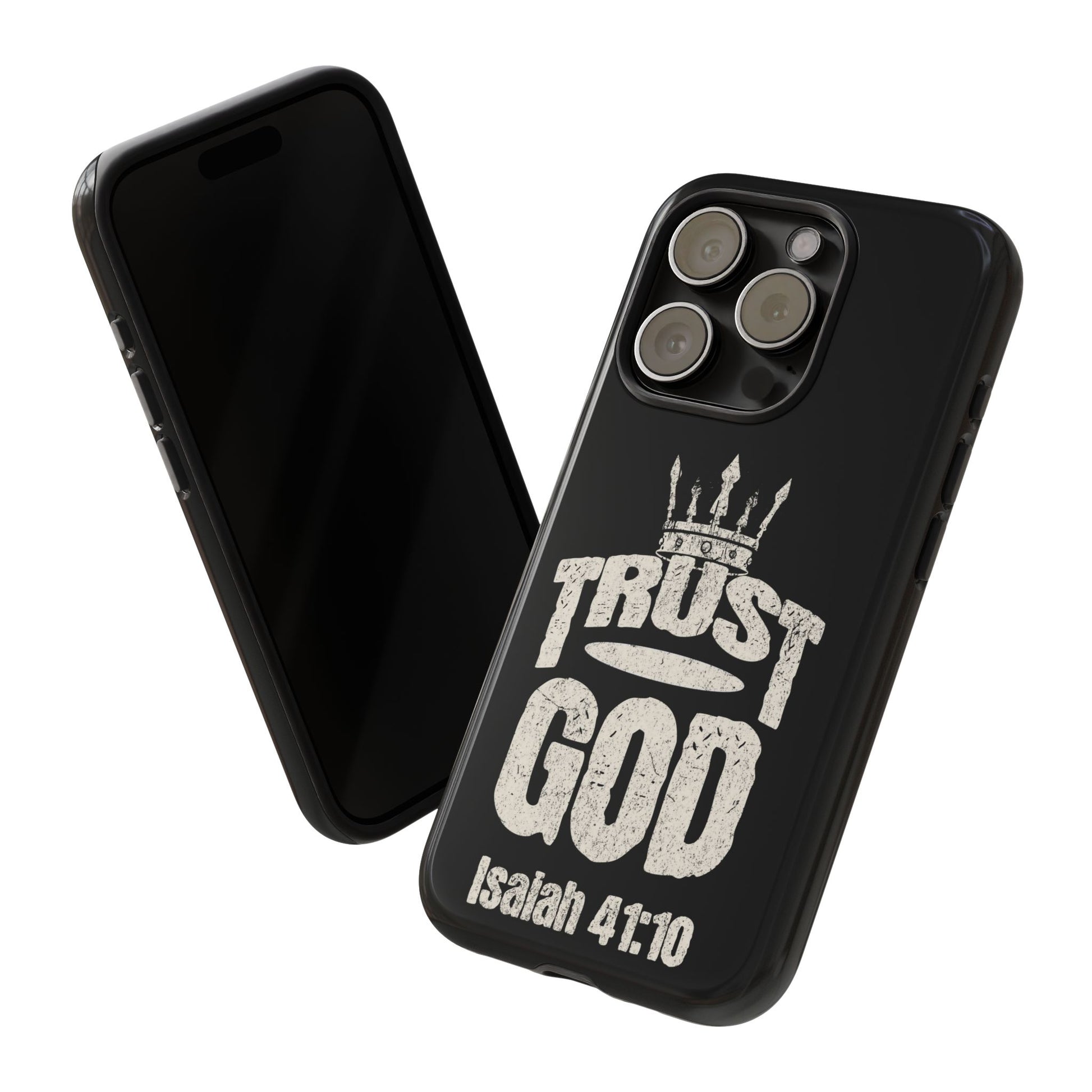 Trust God Isaiah 41:10 Phone Case – Faith Over Fear