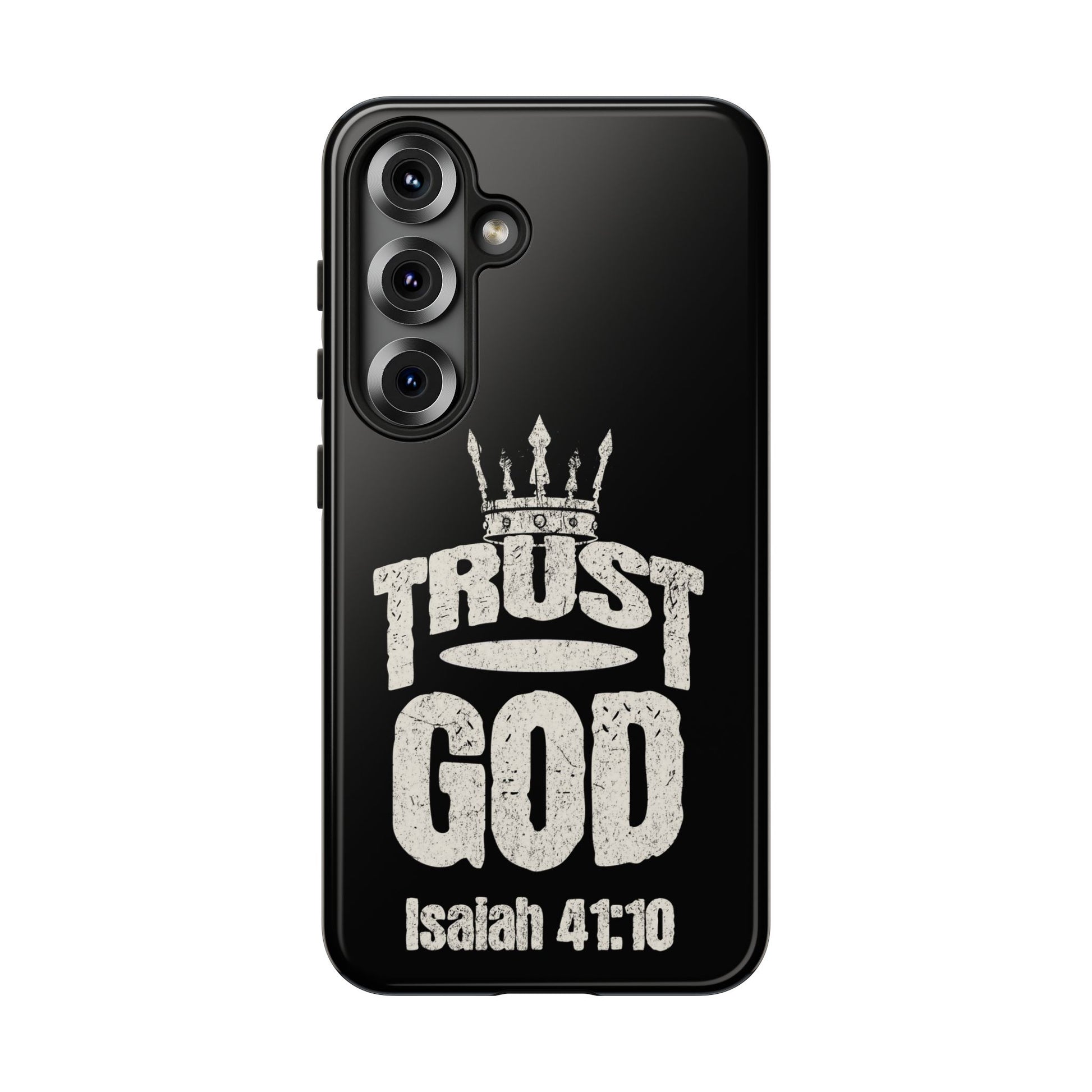 Trust God Isaiah 41:10 Phone Case – Faith Over Fear