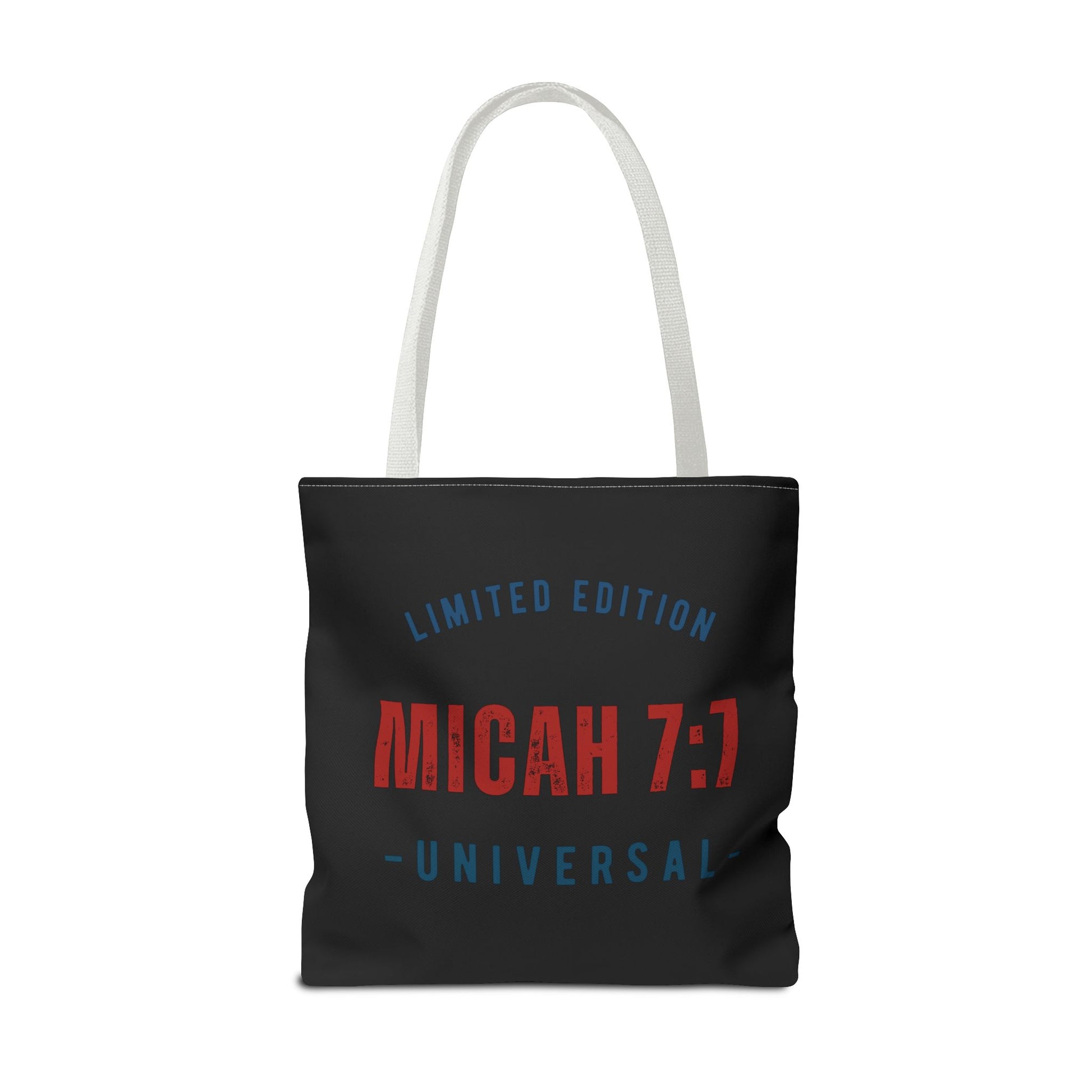 Limited Edition Micah 7:1 Tote Bag - Universal Design for Everyday Use, Gift, Eco-Friendly, Daily Essentials, Faith-Inspired