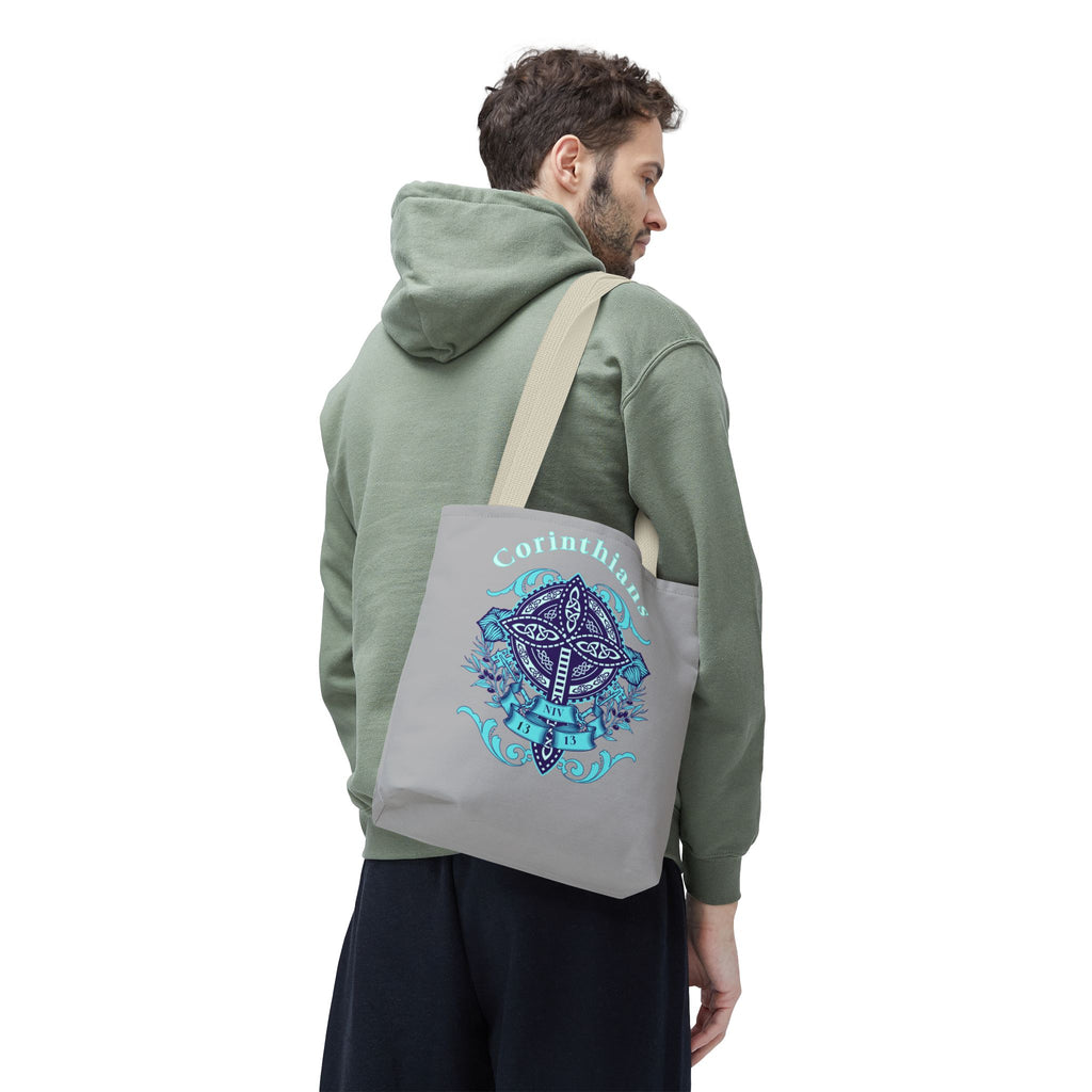 Spiritual Tote Bag with Cross Design | Christian Shoulder Bag, Inspirational Gift, Bible Verse Tote, Comfortable Everyday Use, [...]