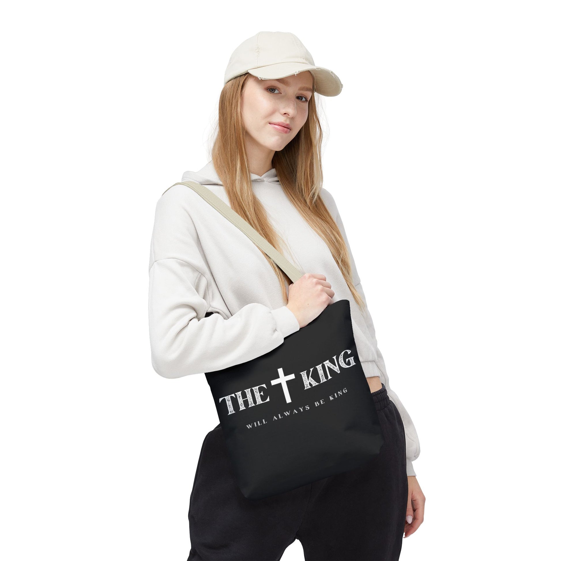 Faith-Inspired Tote Bag, Christian Tote, Shopping Bag, Bible Verse Bag, Gift for Believers, Church Accessory