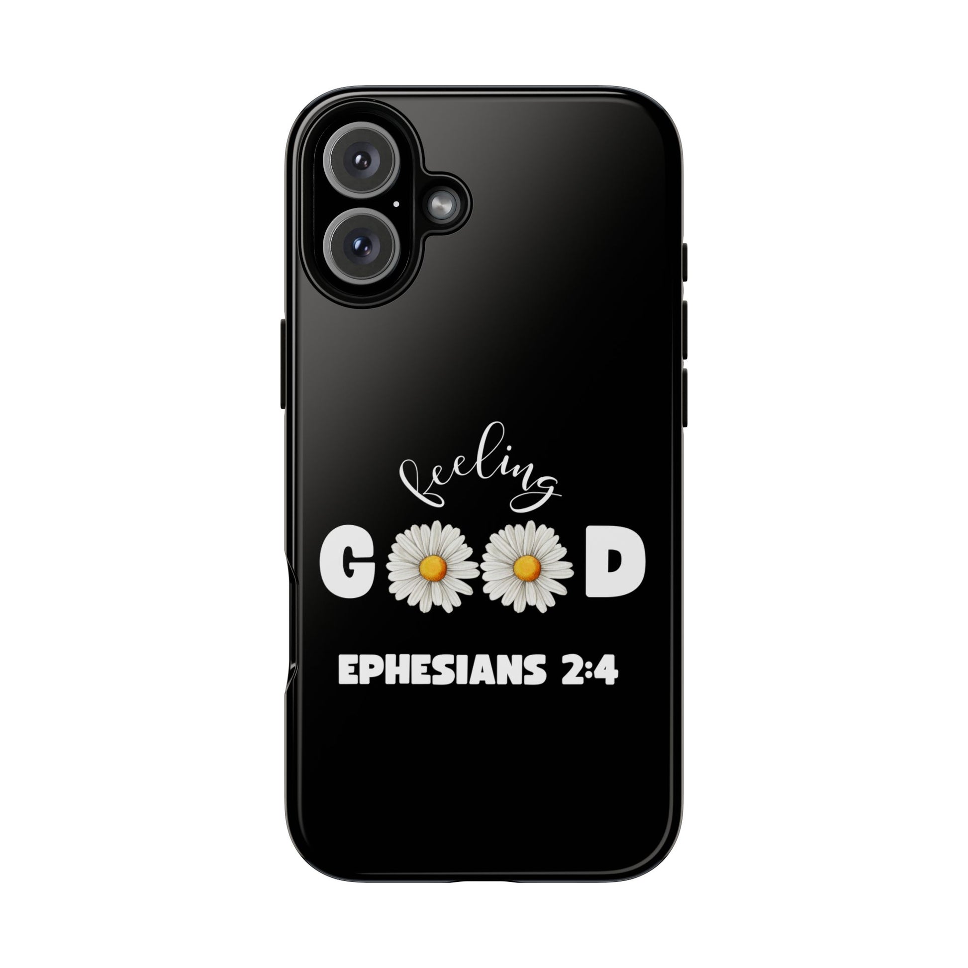 Ephesians 2:4 Floral Phone Case, Inspirational iPhone Cover, Tough Cases for Positivity, Motivational Gift for Friends, Spring Accessories