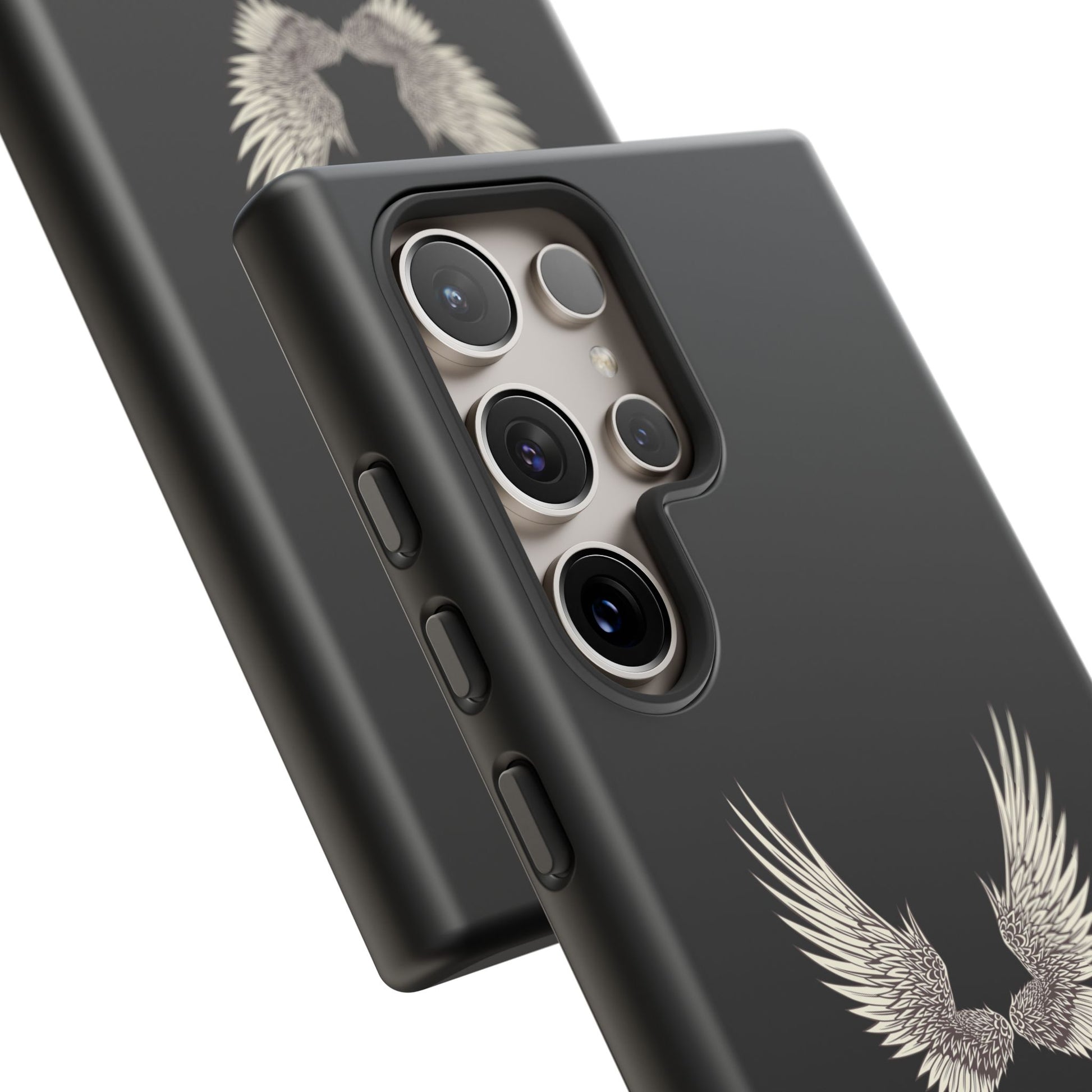 Angel Wings Phone Case - Tough Cases for Christian Pride, Unique Gift, Stylish Protection, Everyday Use, Angelic Design