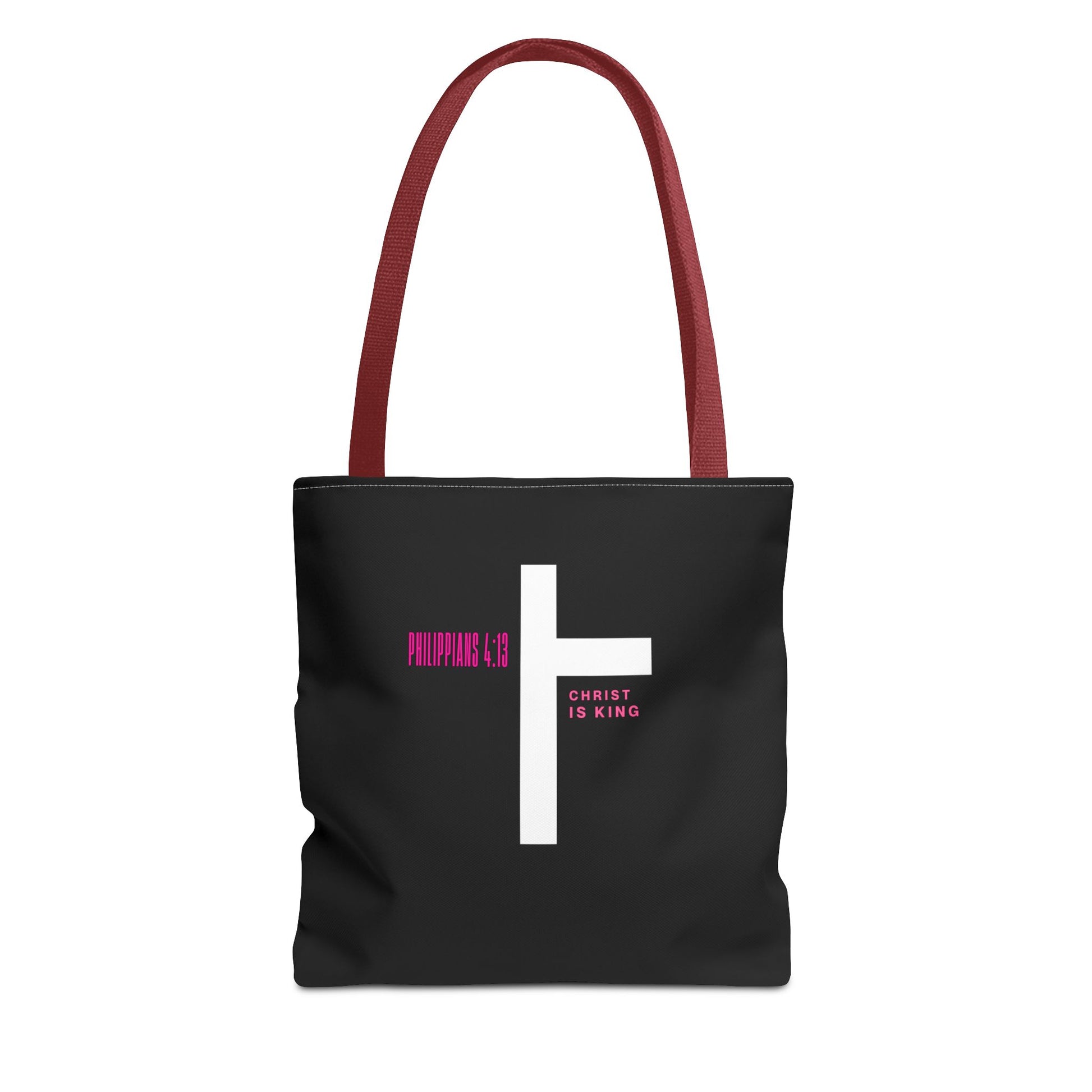 ⭐ Philippians 4:13 Tote Bag – Faith & Strength Statement Bag