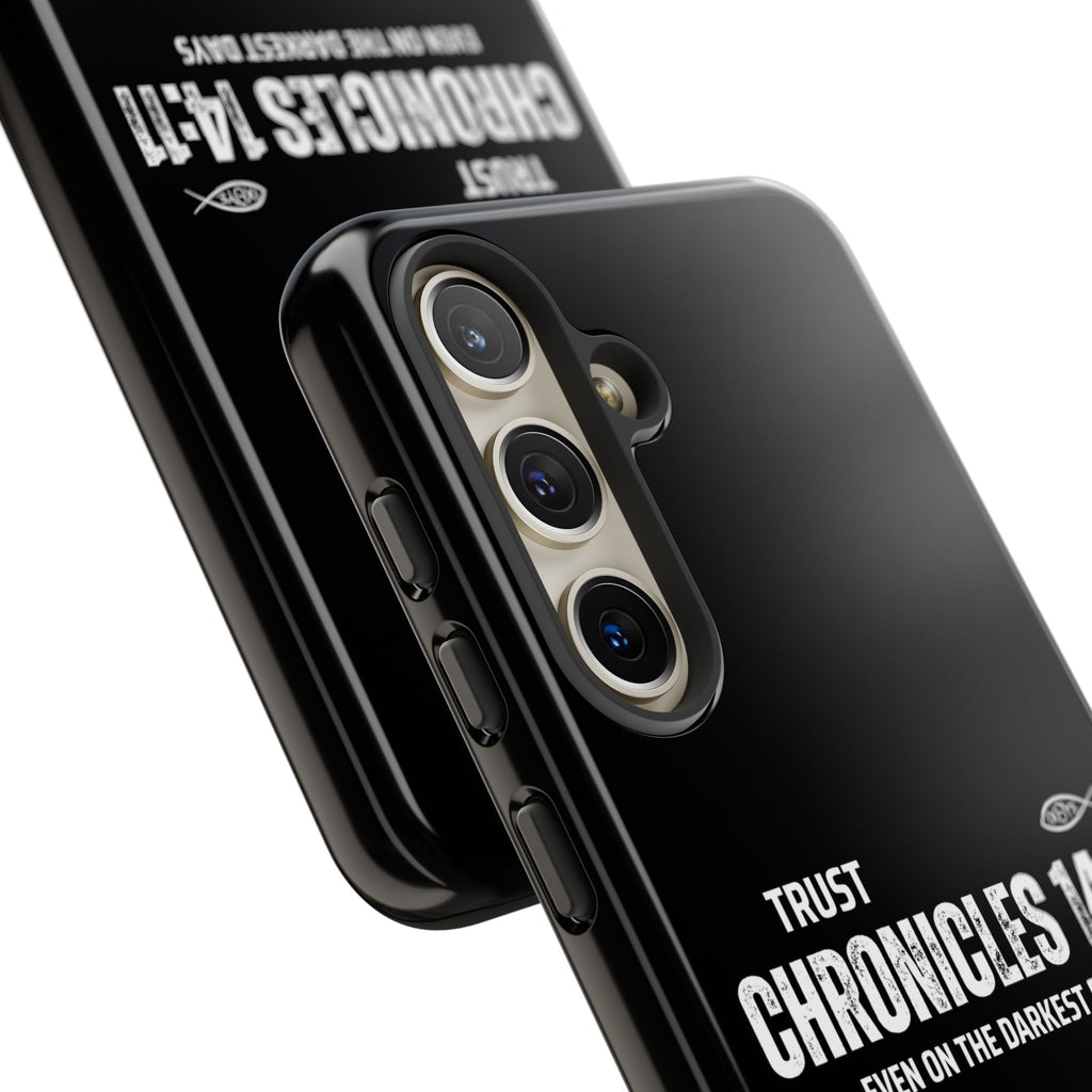 ⭐ Trust in God 2 Chronicles 14:11 Phone Case – Strength for the Hardest Days