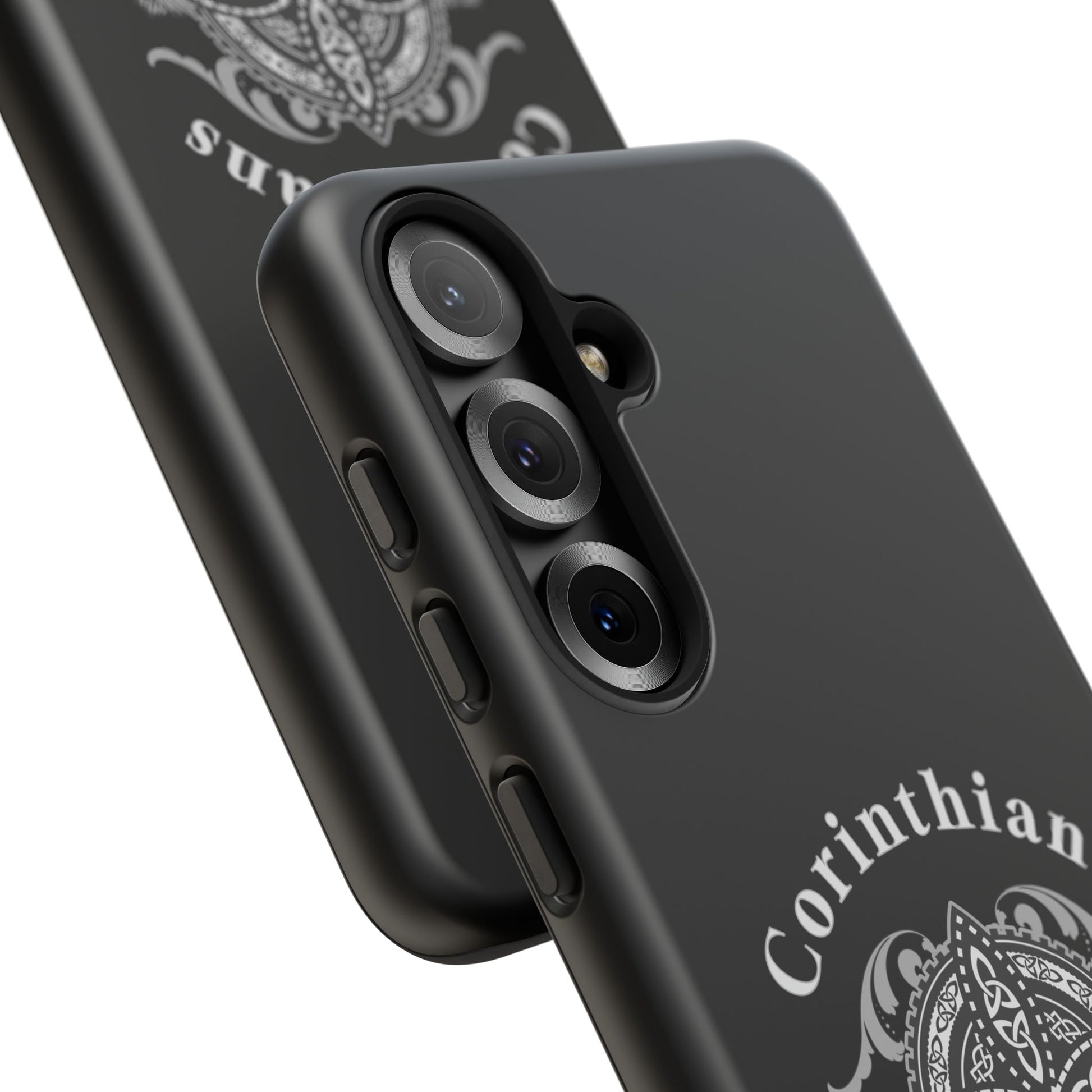 Corinthians Tough Case: Durable Phone Protection, Christian Gift, Unique Design, Trendy Accessory, Faith-Based Style