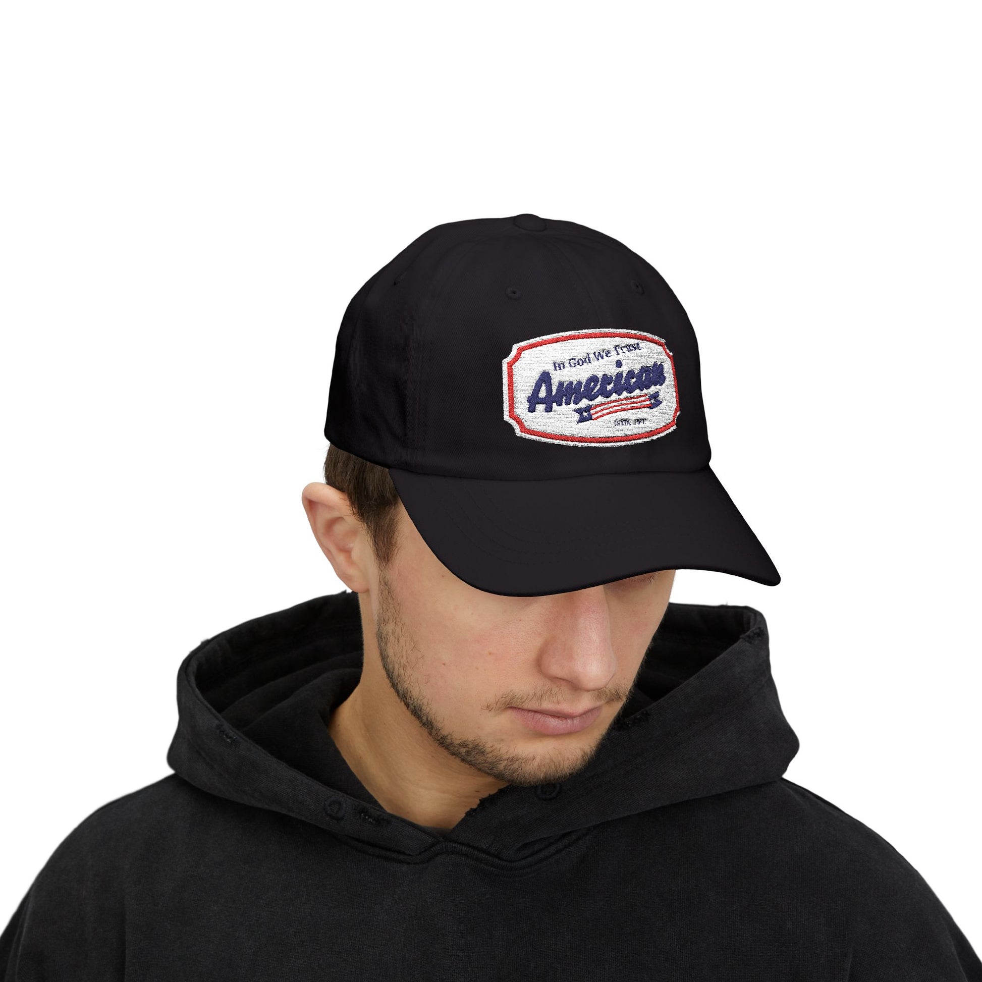 Classic Dad Cap with American Theme, Casual Sun Hat, Gift for Father's Day, Comfortable Everyday Essential, Stylish Baseball Cap, [...]
