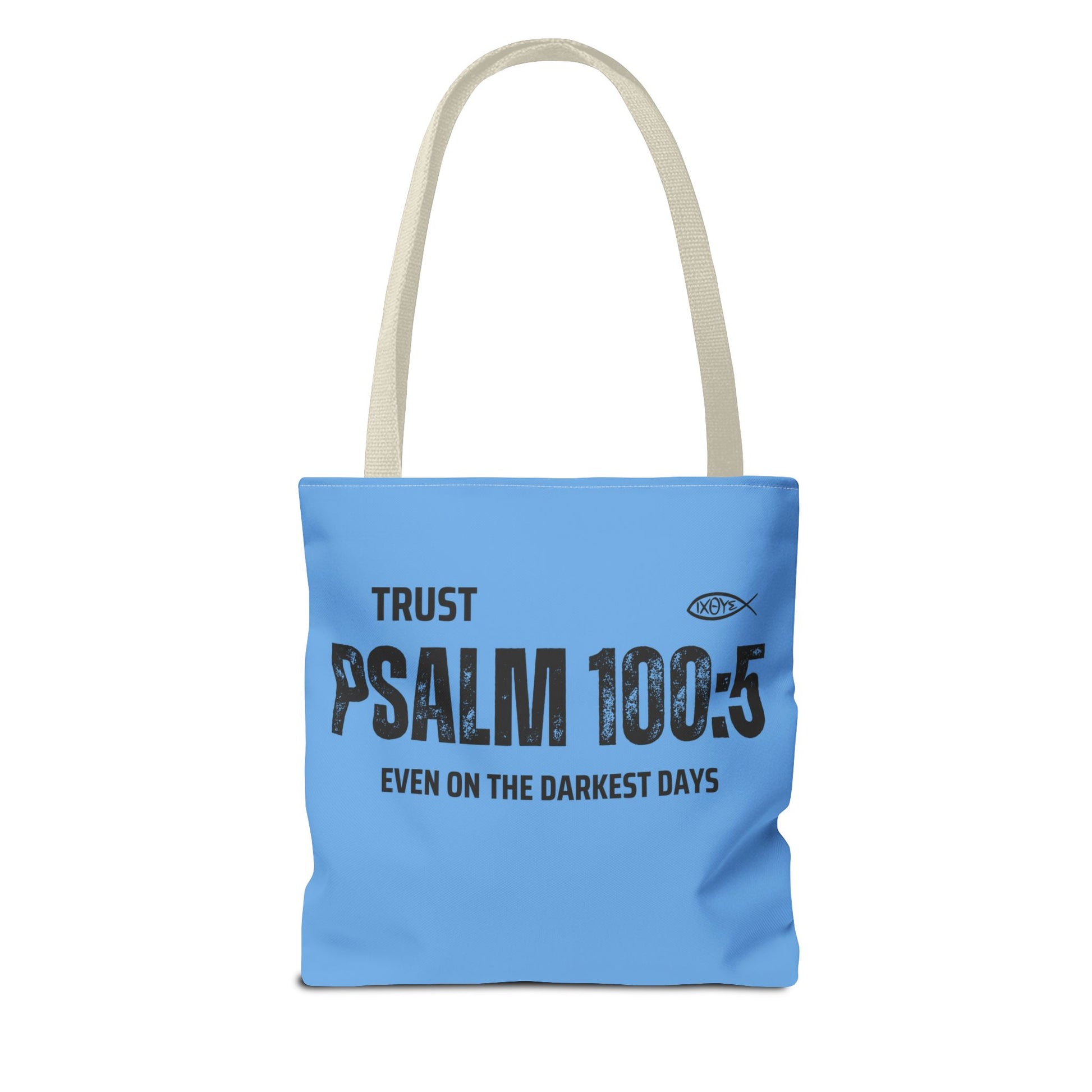 Inspirational Tote Bag - Trust Psalm 100:5, Faithful Christian Gift, Encouragement Accessory, Sustainable Shopping Bag, Inspirational [...]
