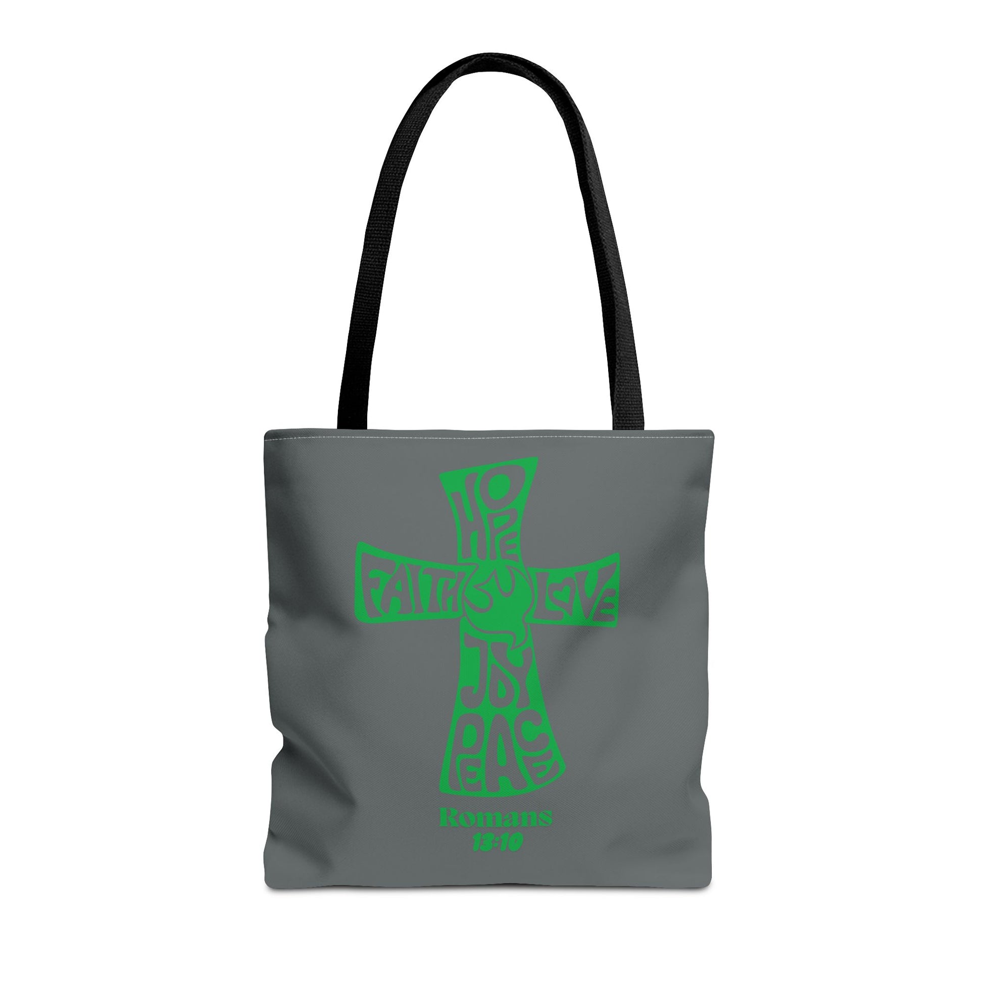 Faith-Inspired Tote Bag, Motivational Cross Design, Spiritual Gift, Everyday Use, Eco-Friendly Fashion, Religious Accessories