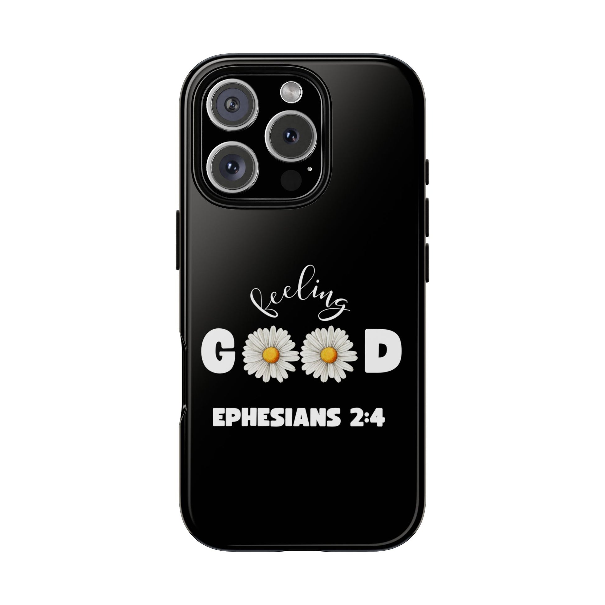 Ephesians 2:4 Floral Phone Case, Inspirational iPhone Cover, Tough Cases for Positivity, Motivational Gift for Friends, Spring Accessories