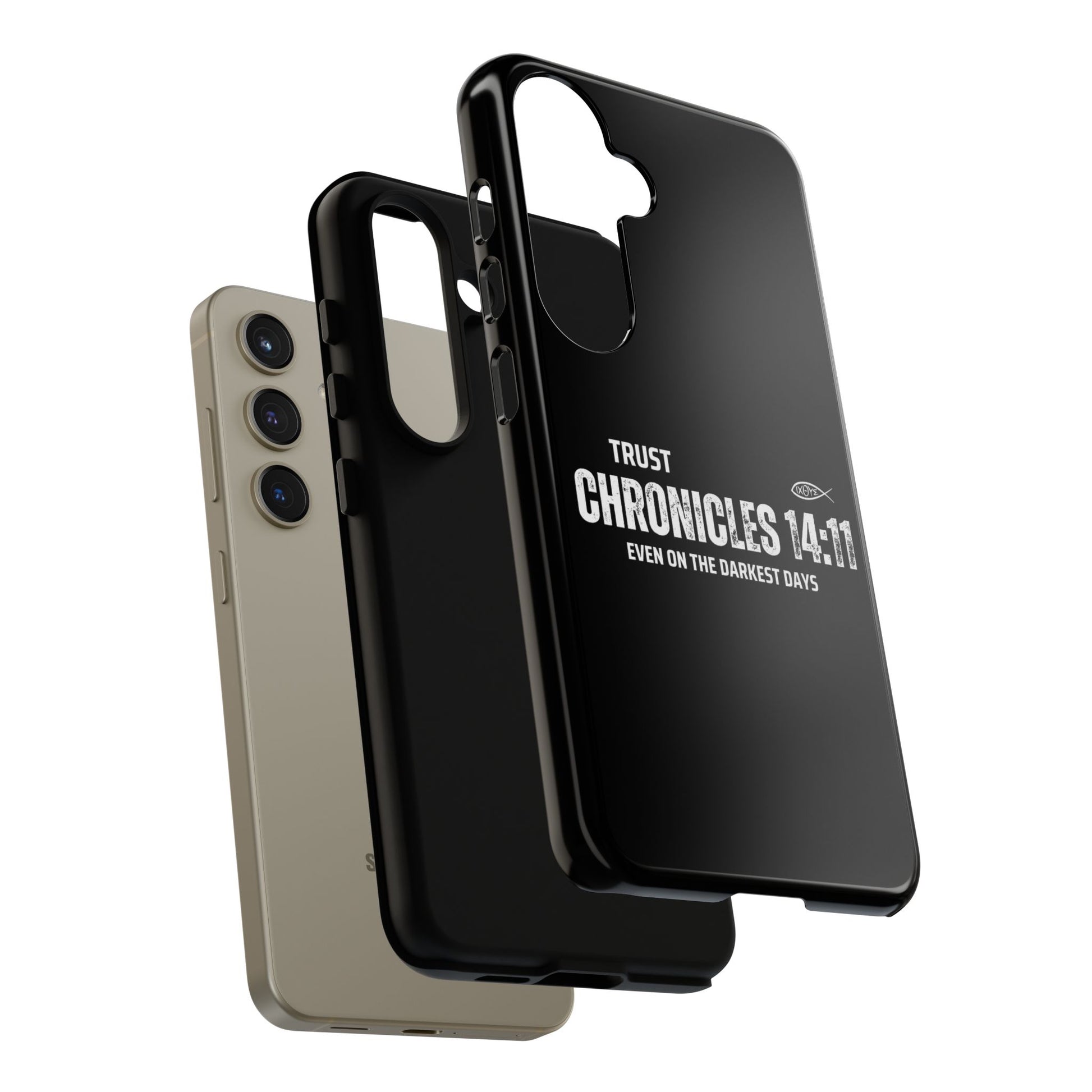 ⭐ Trust in God 2 Chronicles 14:11 Phone Case – Strength for the Hardest Days