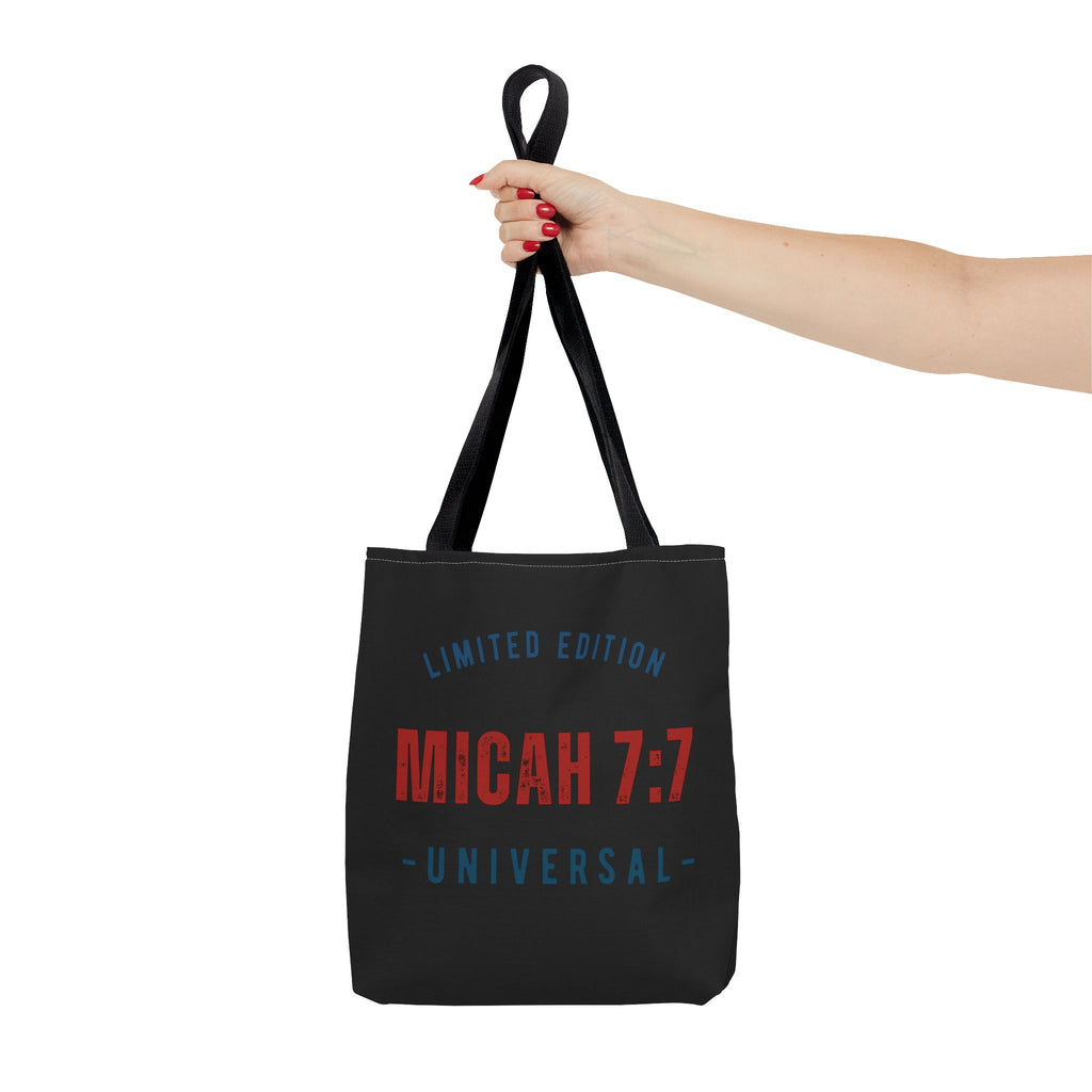 Limited Edition Micah 7:1 Tote Bag - Universal Design for Everyday Use, Gift, Eco-Friendly, Daily Essentials, Faith-Inspired