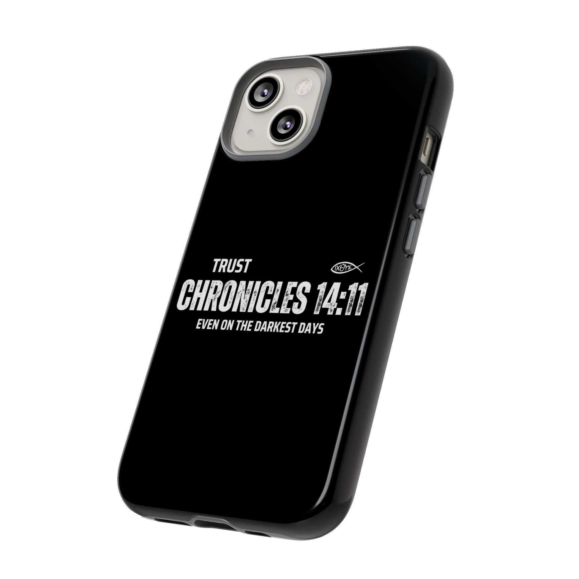 ⭐ Trust in God 2 Chronicles 14:11 Phone Case – Strength for the Hardest Days