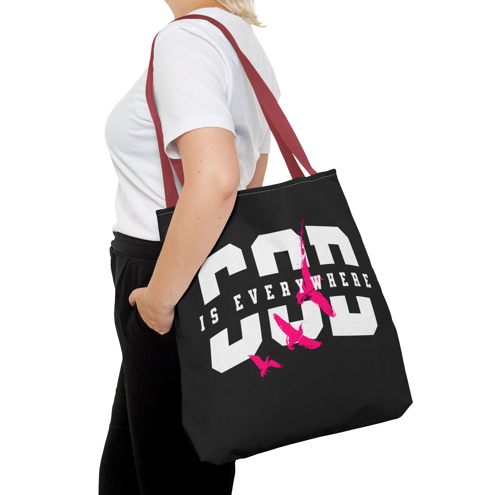 Stylish Tote Bag with Inspirational Design, Eco-Friendly Shopping Bag, Trendy Beach Bag, Gift for Friends, Motivational Everyday Use