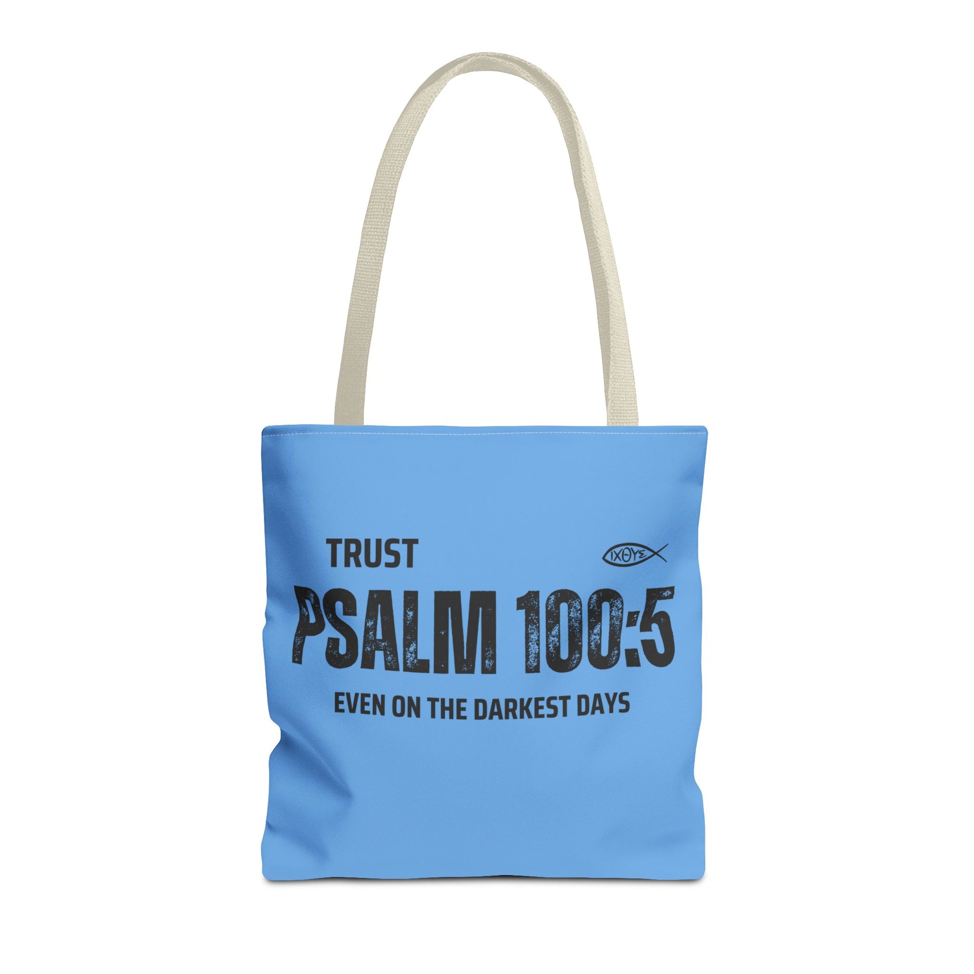 Inspirational Tote Bag - Trust Psalm 100:5, Faithful Christian Gift, Encouragement Accessory, Sustainable Shopping Bag, Inspirational [...]